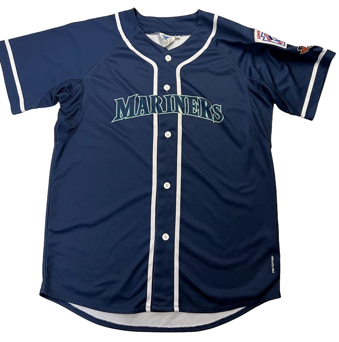 Viva Mariners Melbourne Aces Junior League Patch Baseball Jersey Mens Size Small