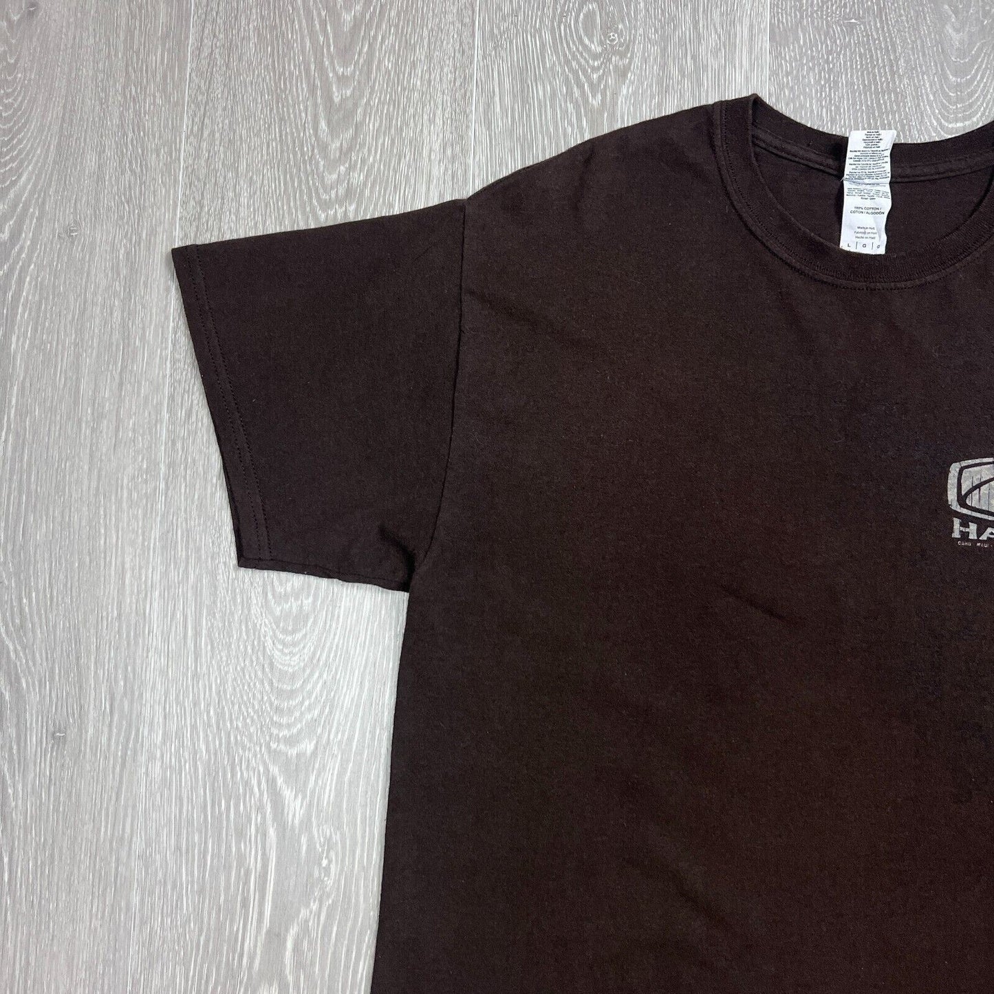 Hawaii Mens Brown Surf T-Shirt Size Large