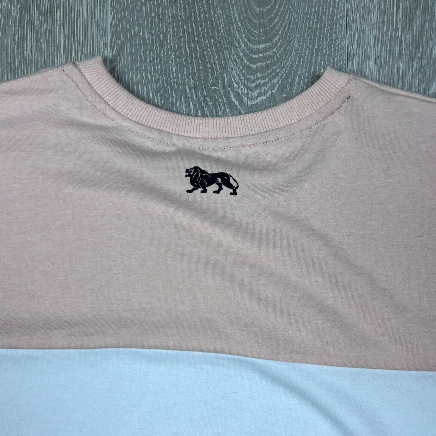 Lonsdale Womens Colour Block Crew Neck Jumper Size 16