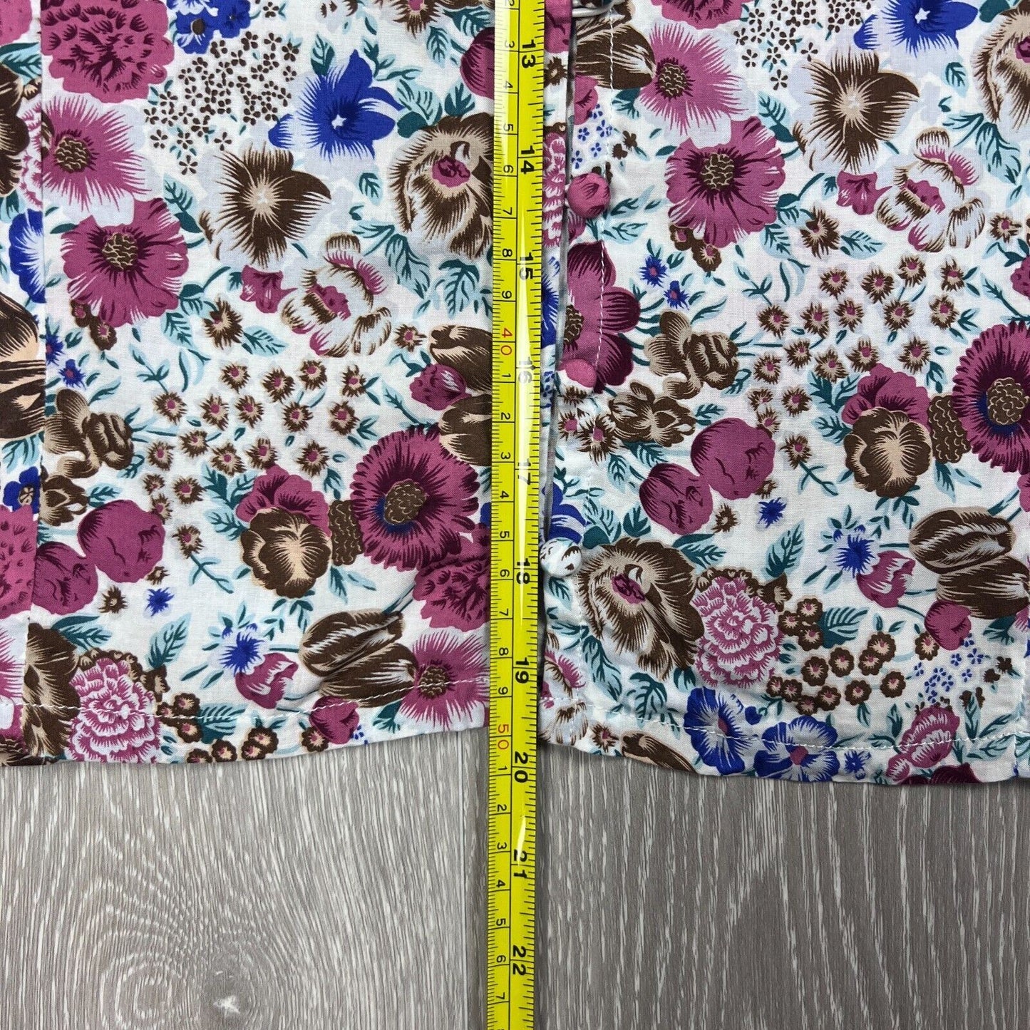 Auguste Womens Floral Pattern Top Size 6