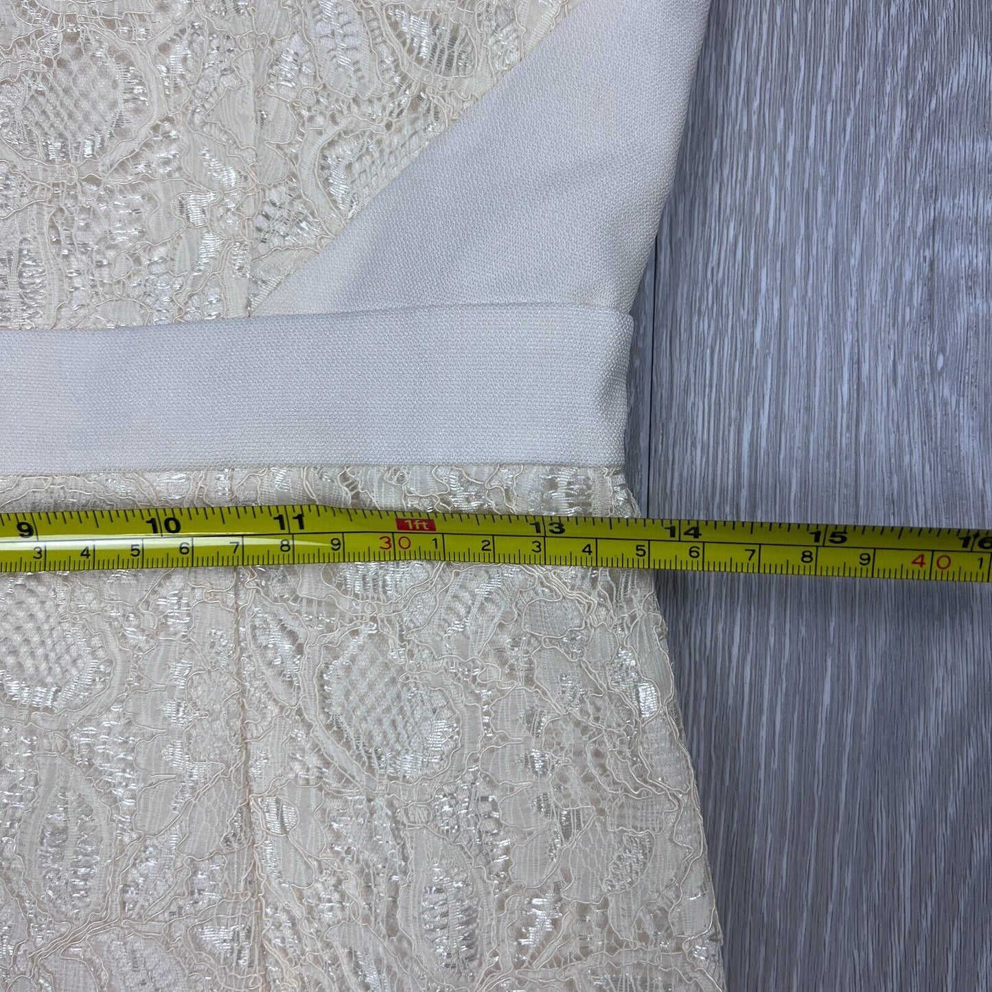 Forecast Womens Cream Shift Dress Size 8