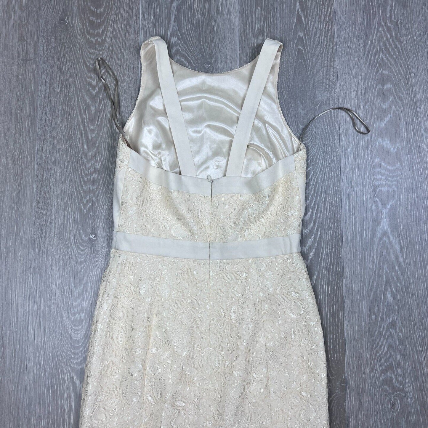 Forecast Womens Cream Shift Dress Size 8