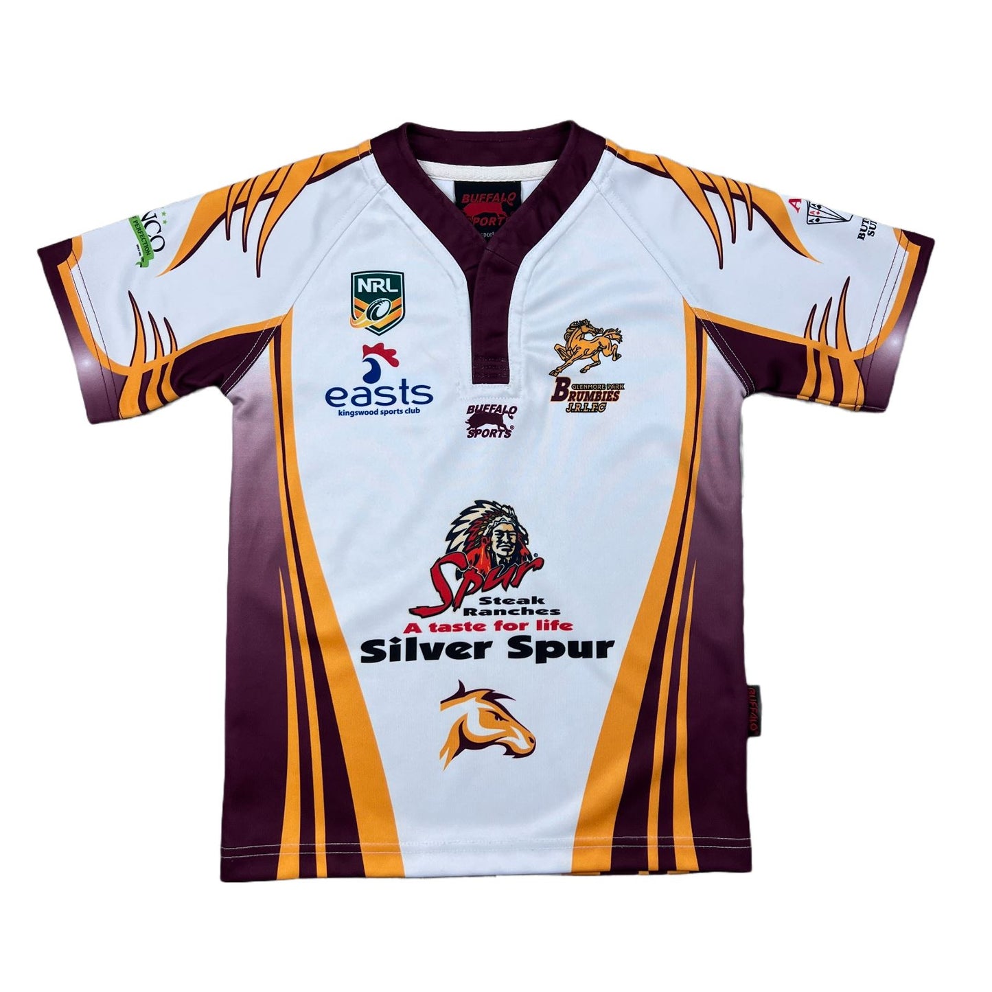 Glenmore Park Brumbies JRLC Rugby League Jersey Size 8 Years