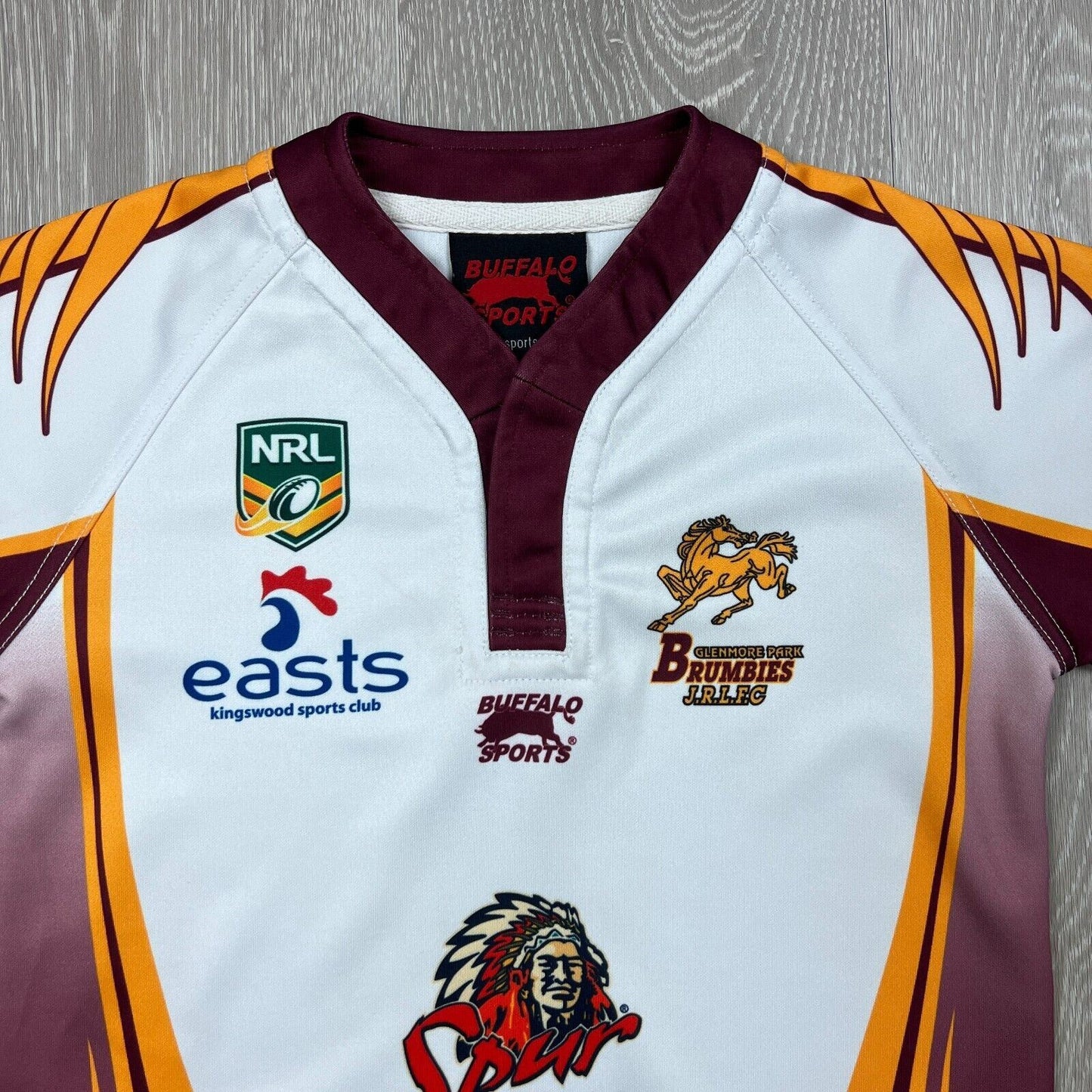 Glenmore Park Brumbies JRLC Rugby League Jersey Size 8 Years