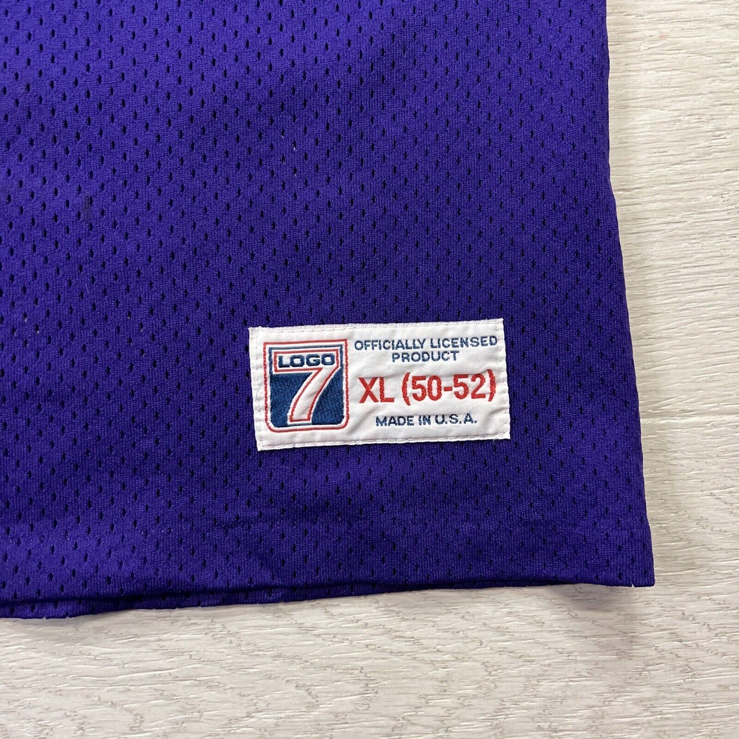 VTG Logo 7 Minnesota Viking NFL Mens Gridiron Jersey Size XL USA Made C. Doleman