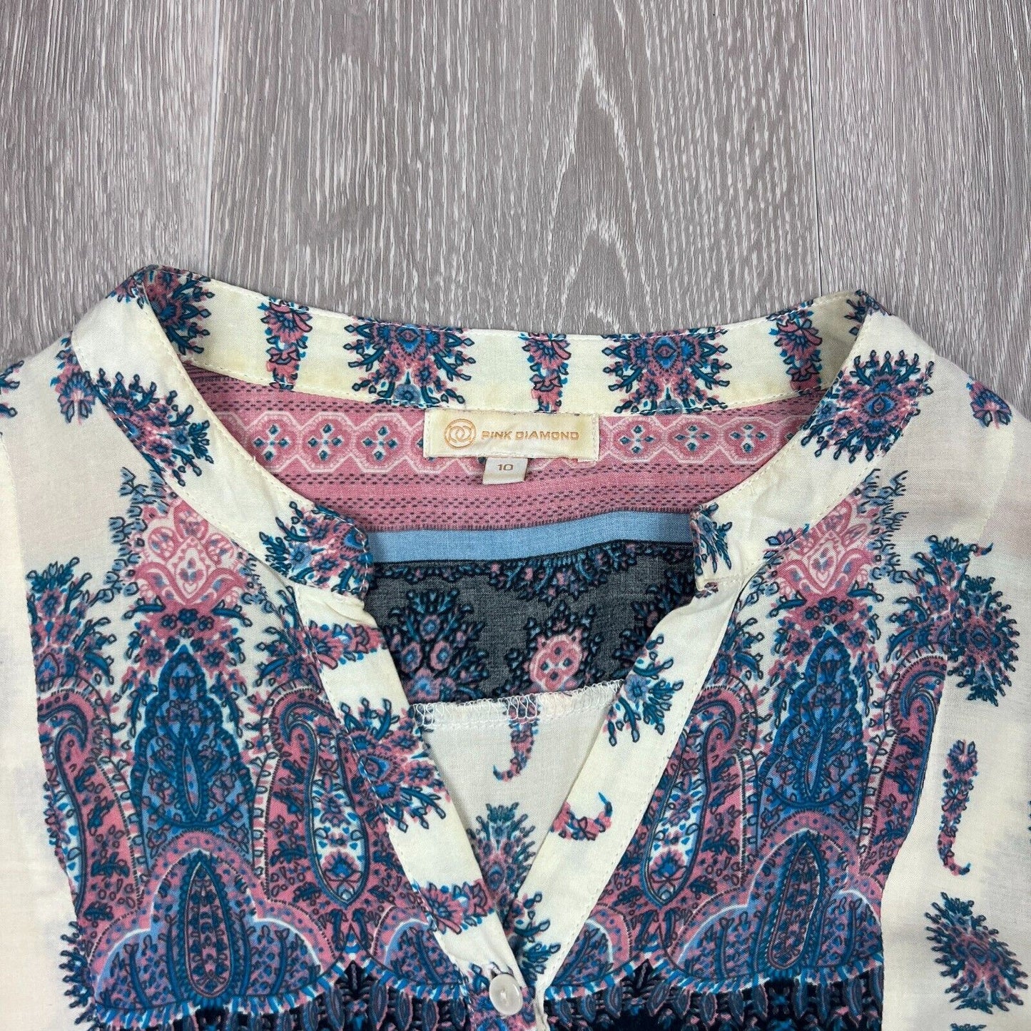 Pink Diamond Womens Kaftan Dress Size 10