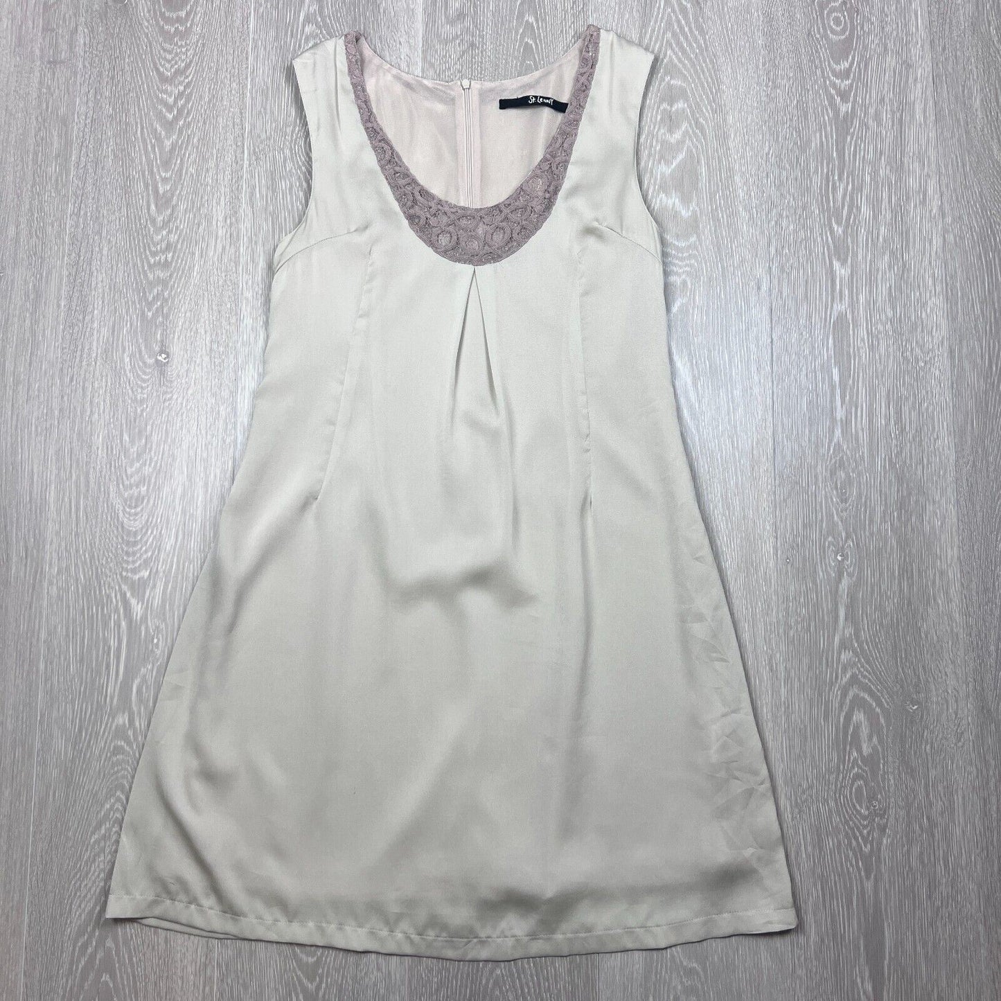 St Lenny Womens Relaxed Short Slip Dress Size 12