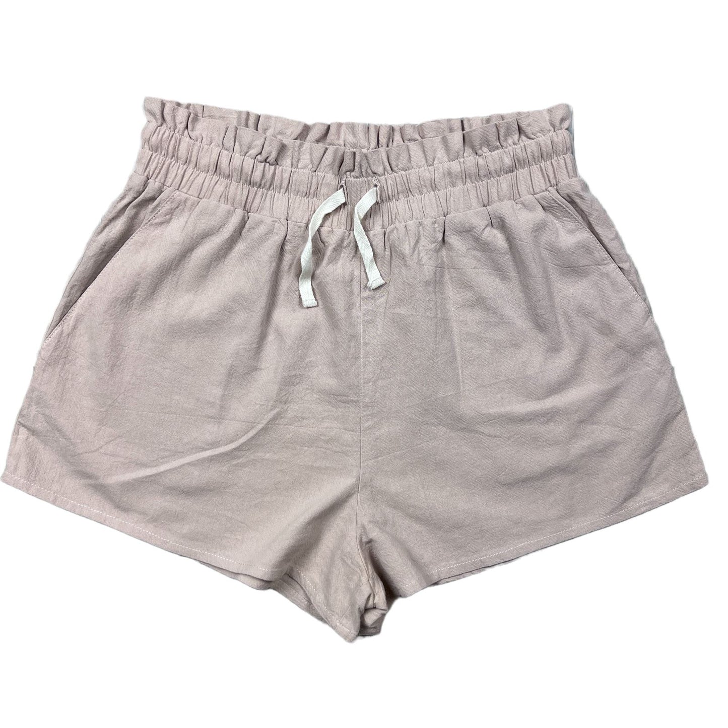 Nunui Womens Beige Casual Short Size 10