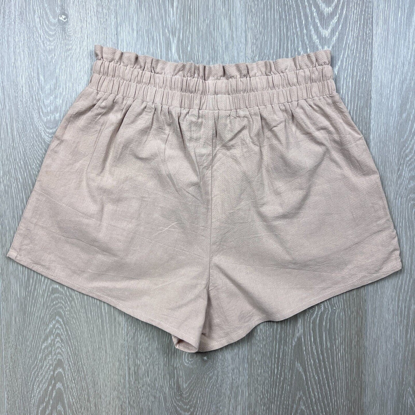 Nunui Womens Beige Casual Short Size 10