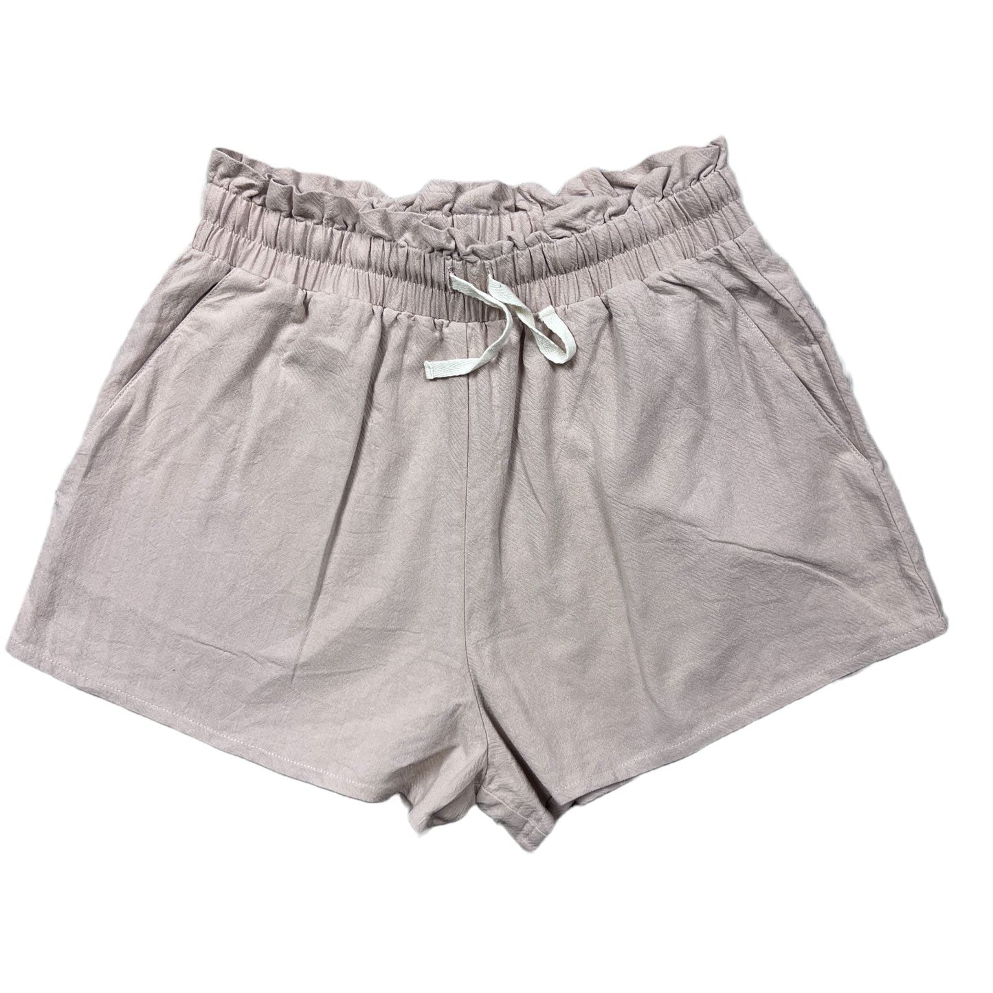 Nunui Womens Beige Casual Short Size 10