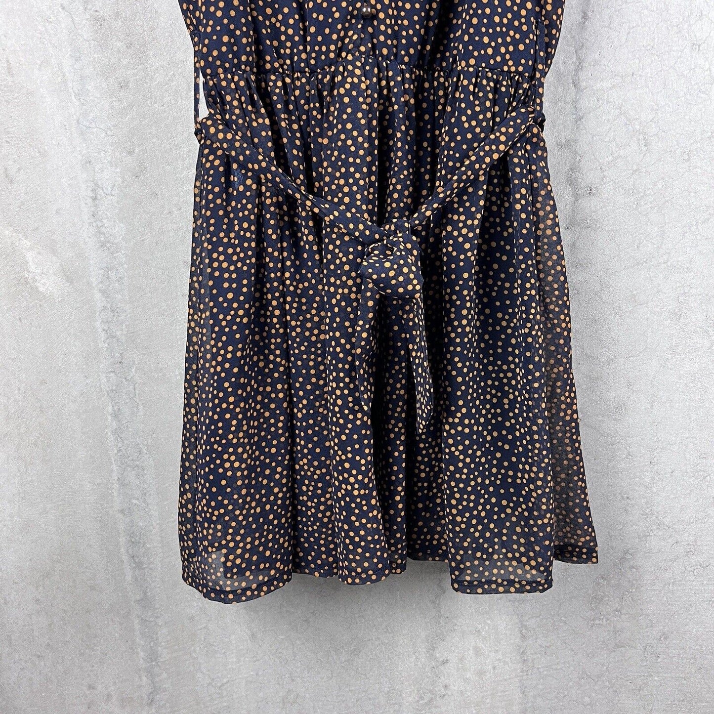 Maxim Womens Waist Tie Dress Size Medium