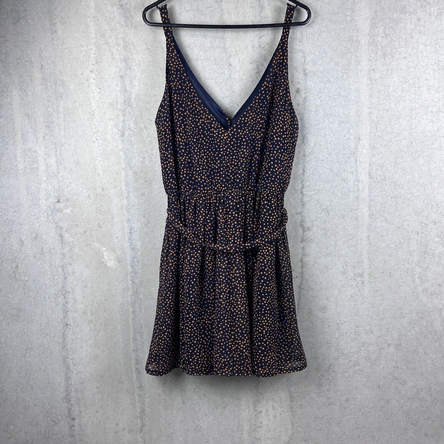 Maxim Womens Waist Tie Dress Size Medium