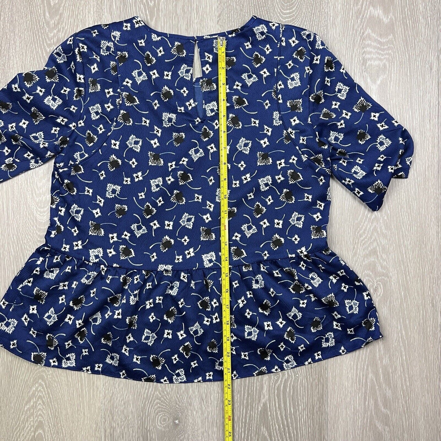 Country Road Womens Blue Blouse Size XS