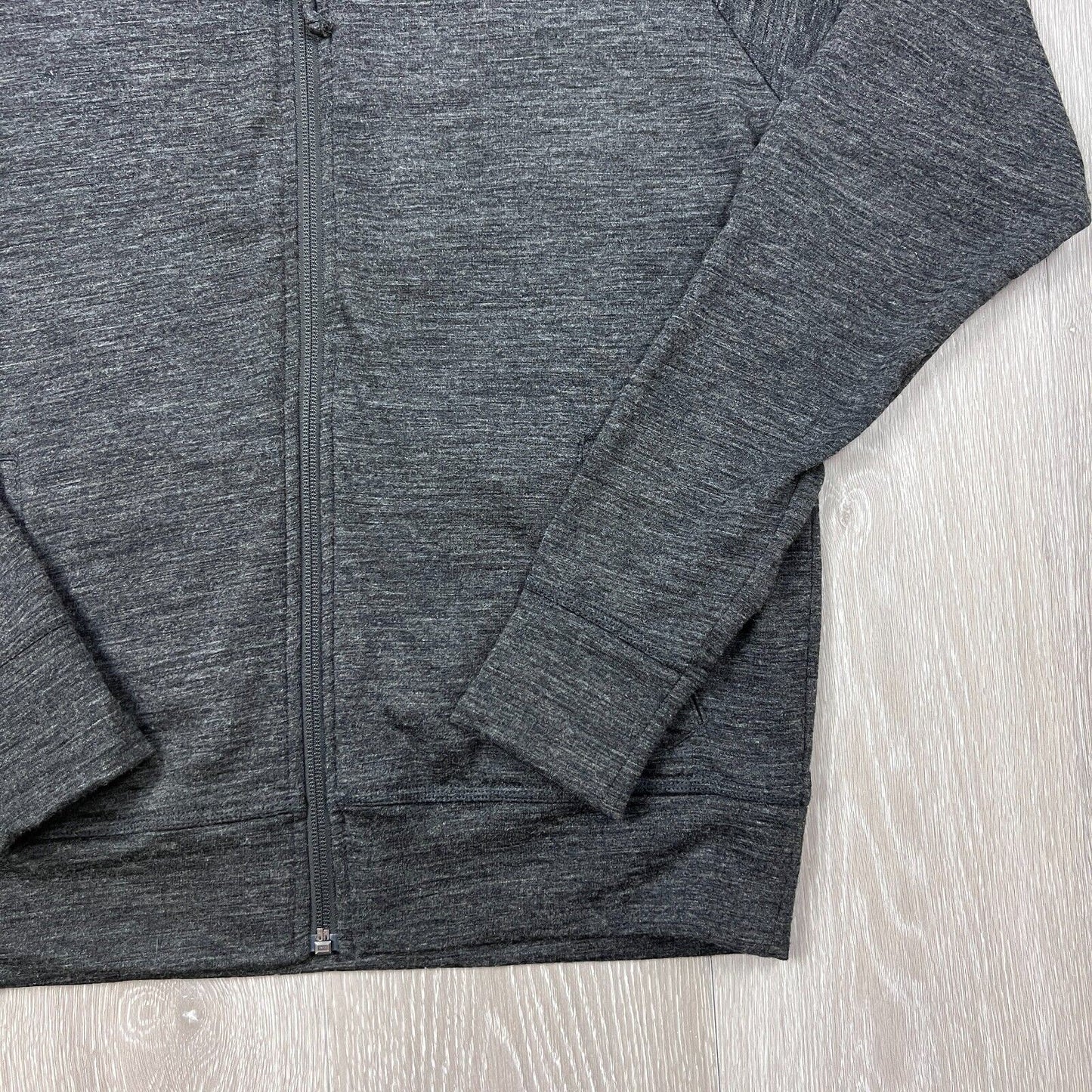 Crane Womens Charcoal Pullover Hoodie Size Medium