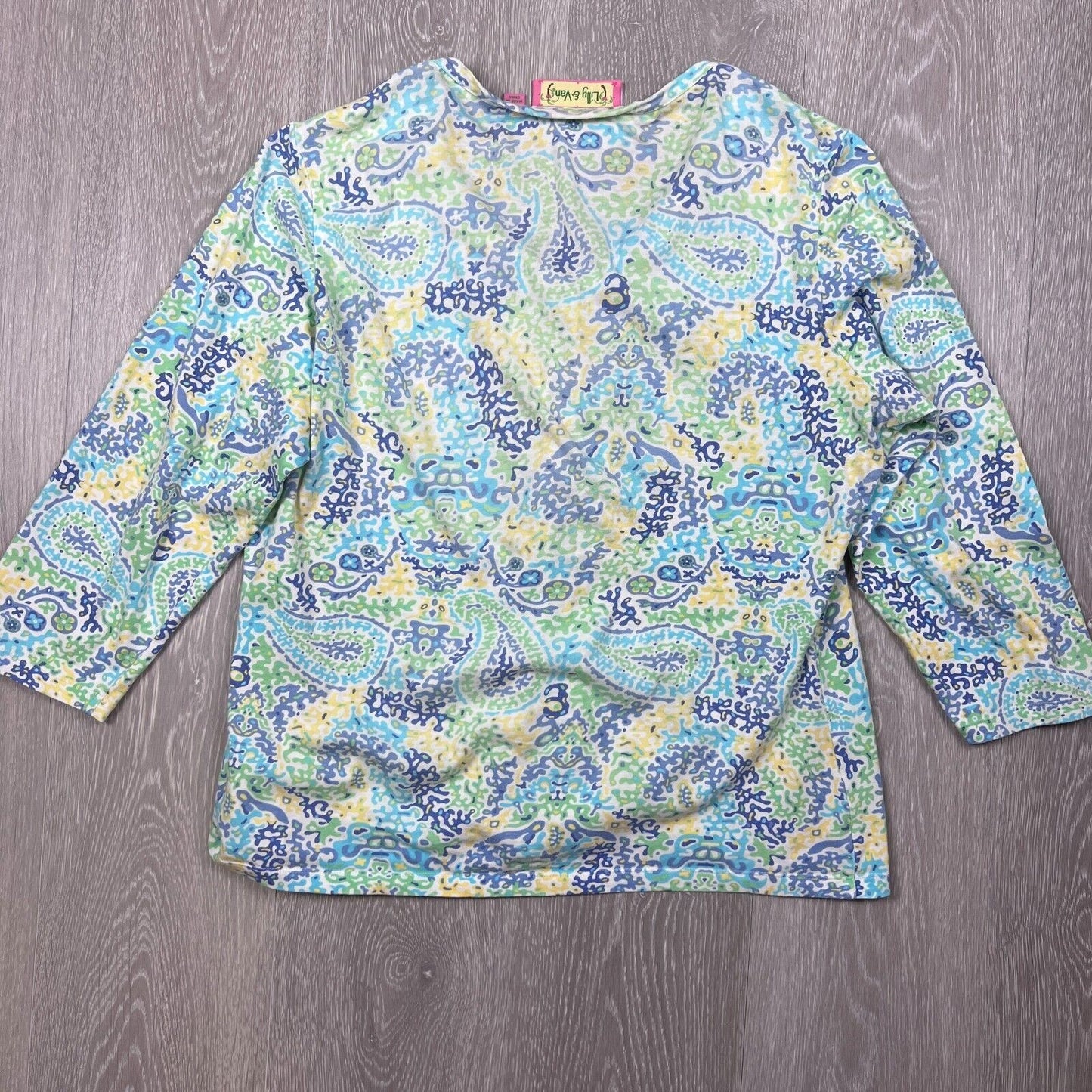 Lilly & Van Womens Blouse SIze Lage