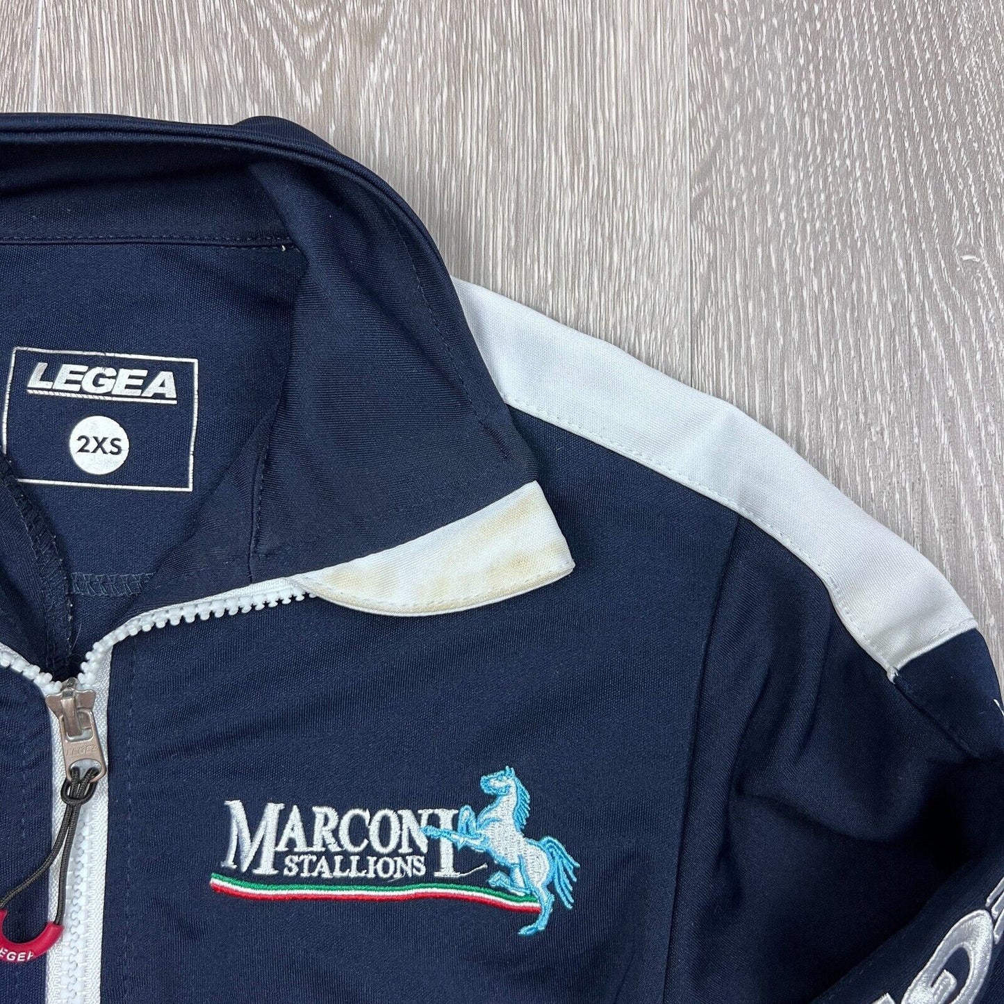Legea Marconi Stallions FC Kids Tracksuit Set Size 2XS (8-10 Years Approx)