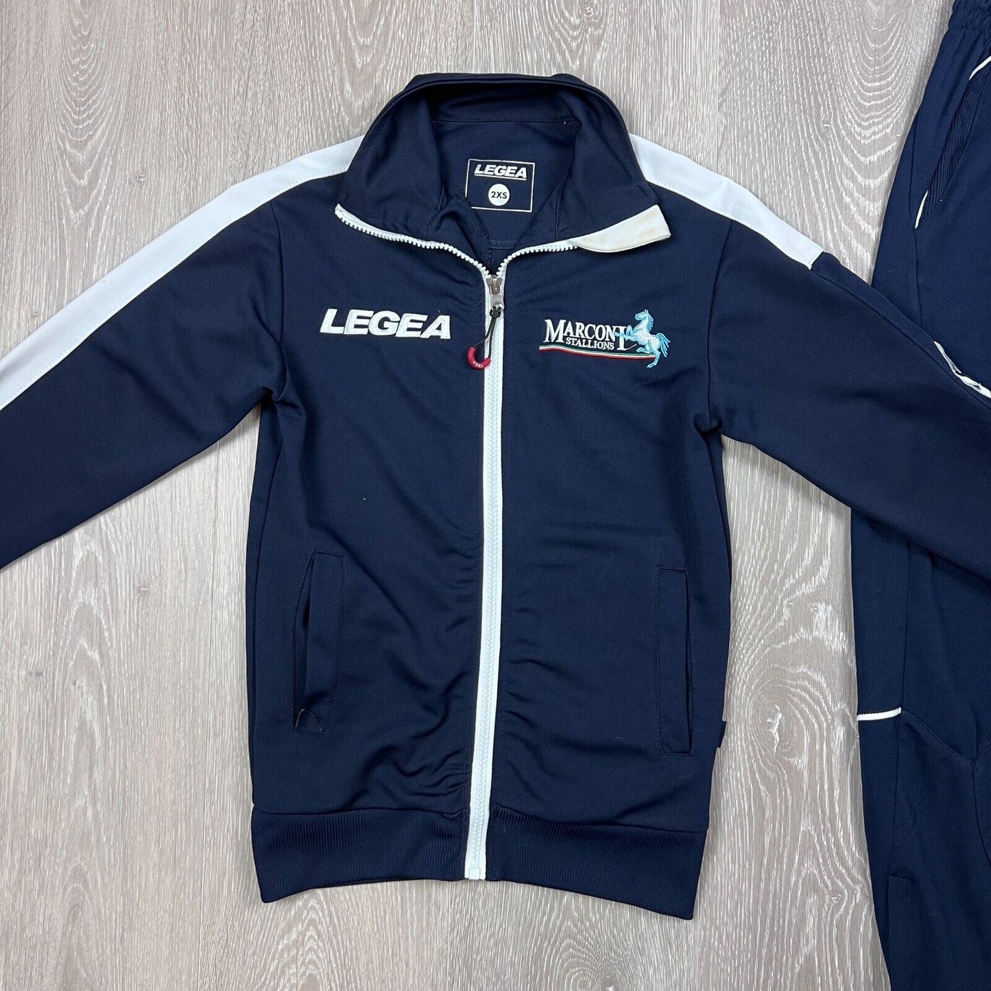 Legea Marconi Stallions FC Kids Tracksuit Set Size 2XS (8-10 Years Approx)