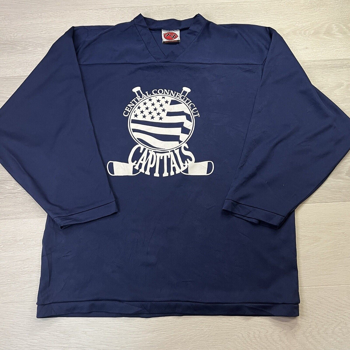 K1 Sportswear Central Connecticut Capitals Ice Hockey Jersey Size M