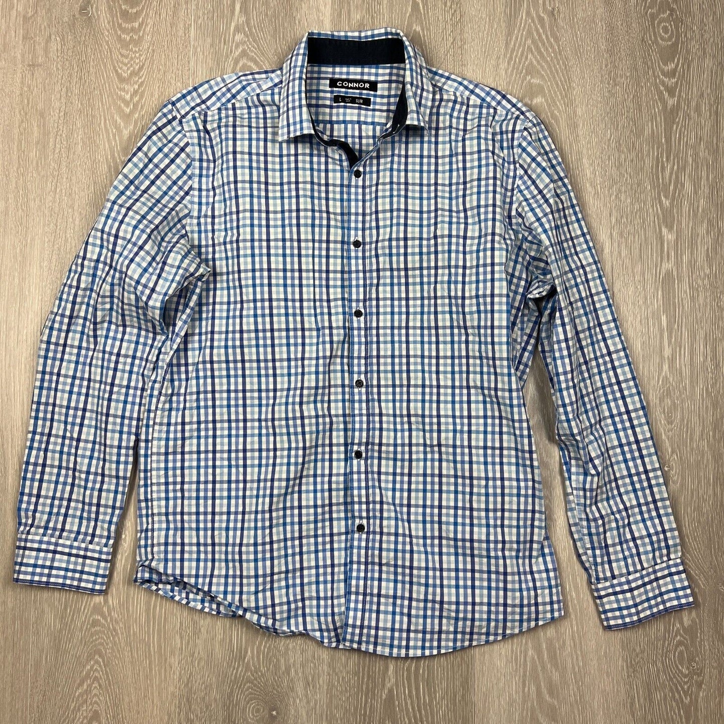 Connor & Tarocash Mens Shirt Bundle Size Large (4-Pack)