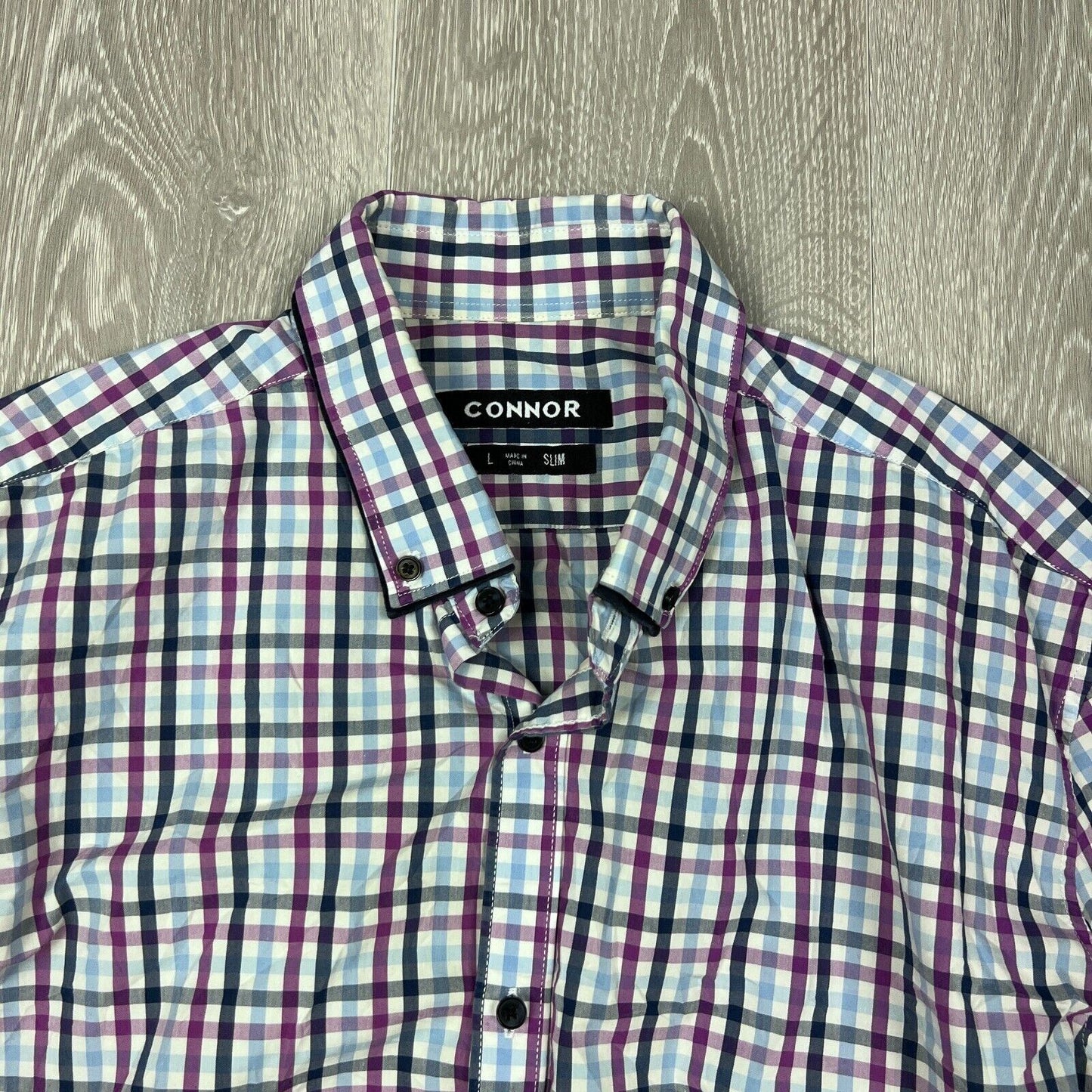 Connor & Tarocash Mens Shirt Bundle Size Large (4-Pack)