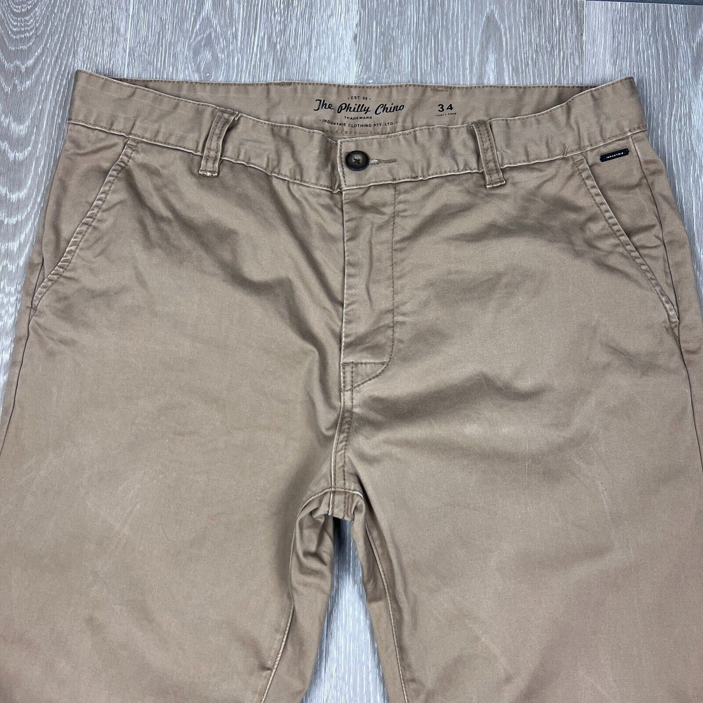 Industrie The Philly Chino Mens Chinos Size 34
