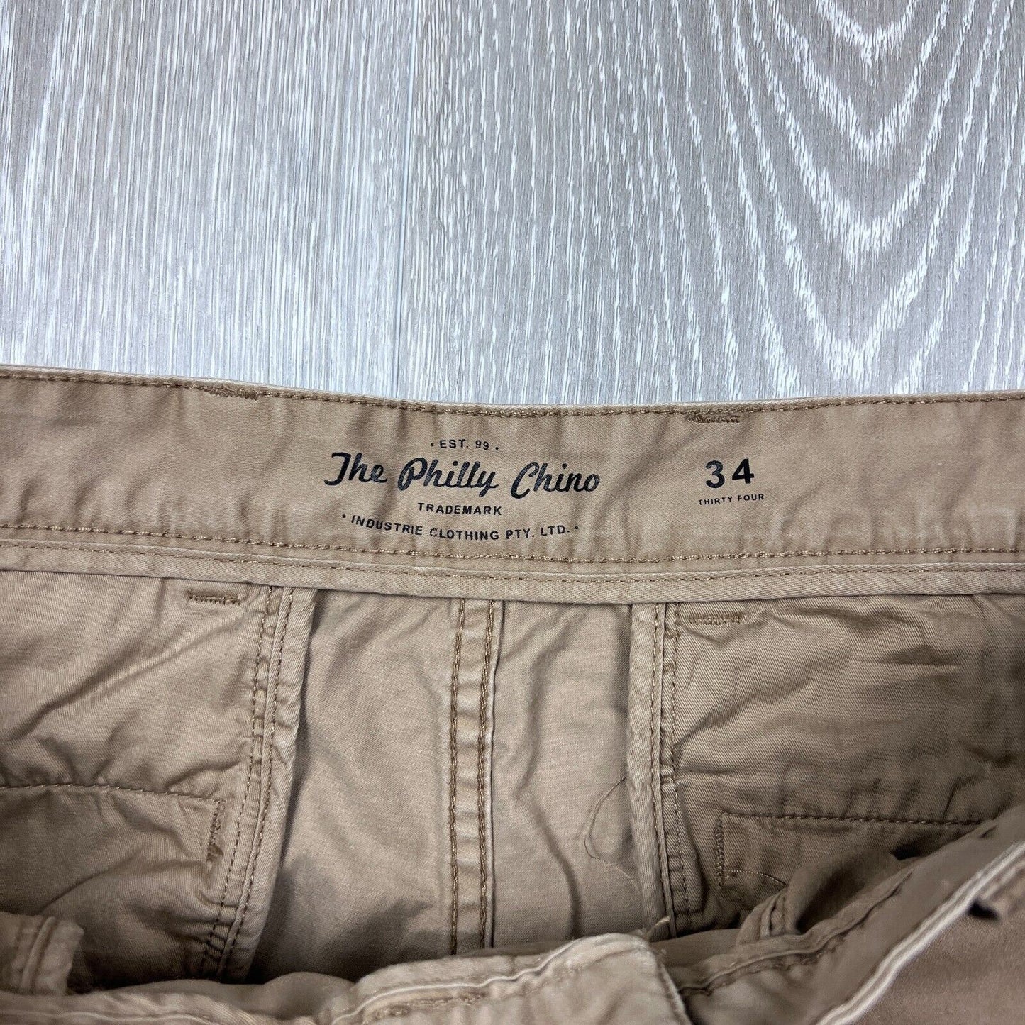 Industrie The Philly Chino Mens Chinos Size 34