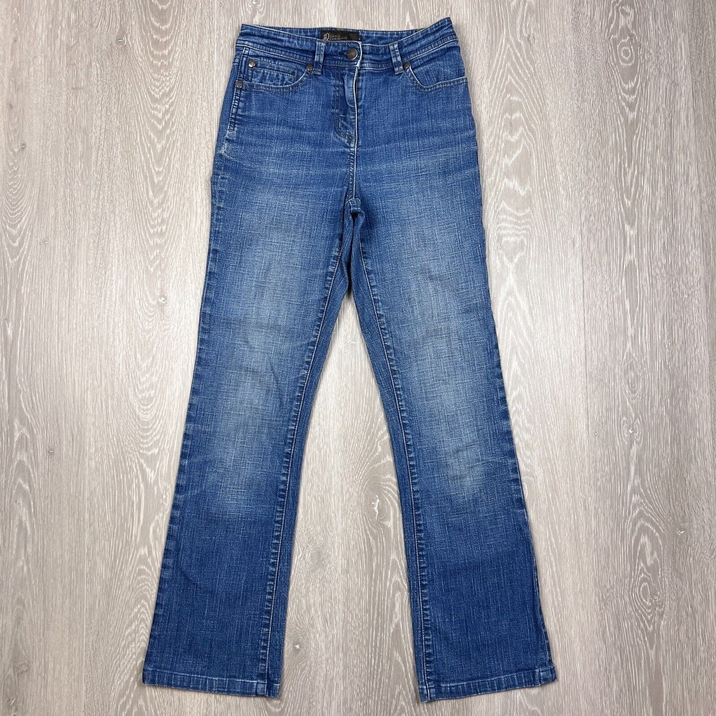 David Lawrence Womens Blue Denim Jeans Size 8