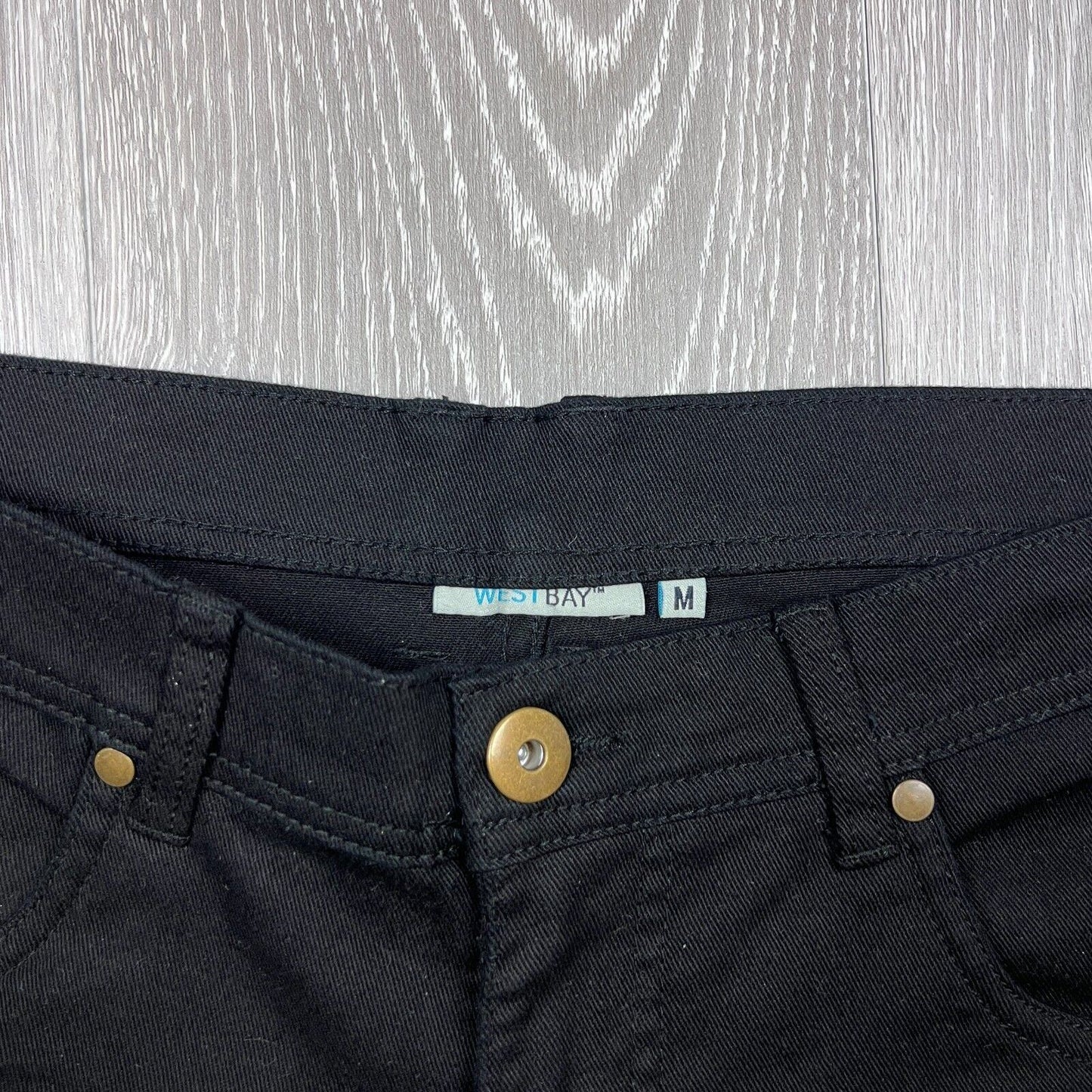 West Bay Womens Black Jeans Size Medium