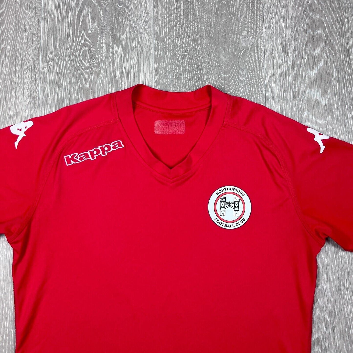 Kappa Northbridge Football Club Mens Red Soccer Jersey Size Small