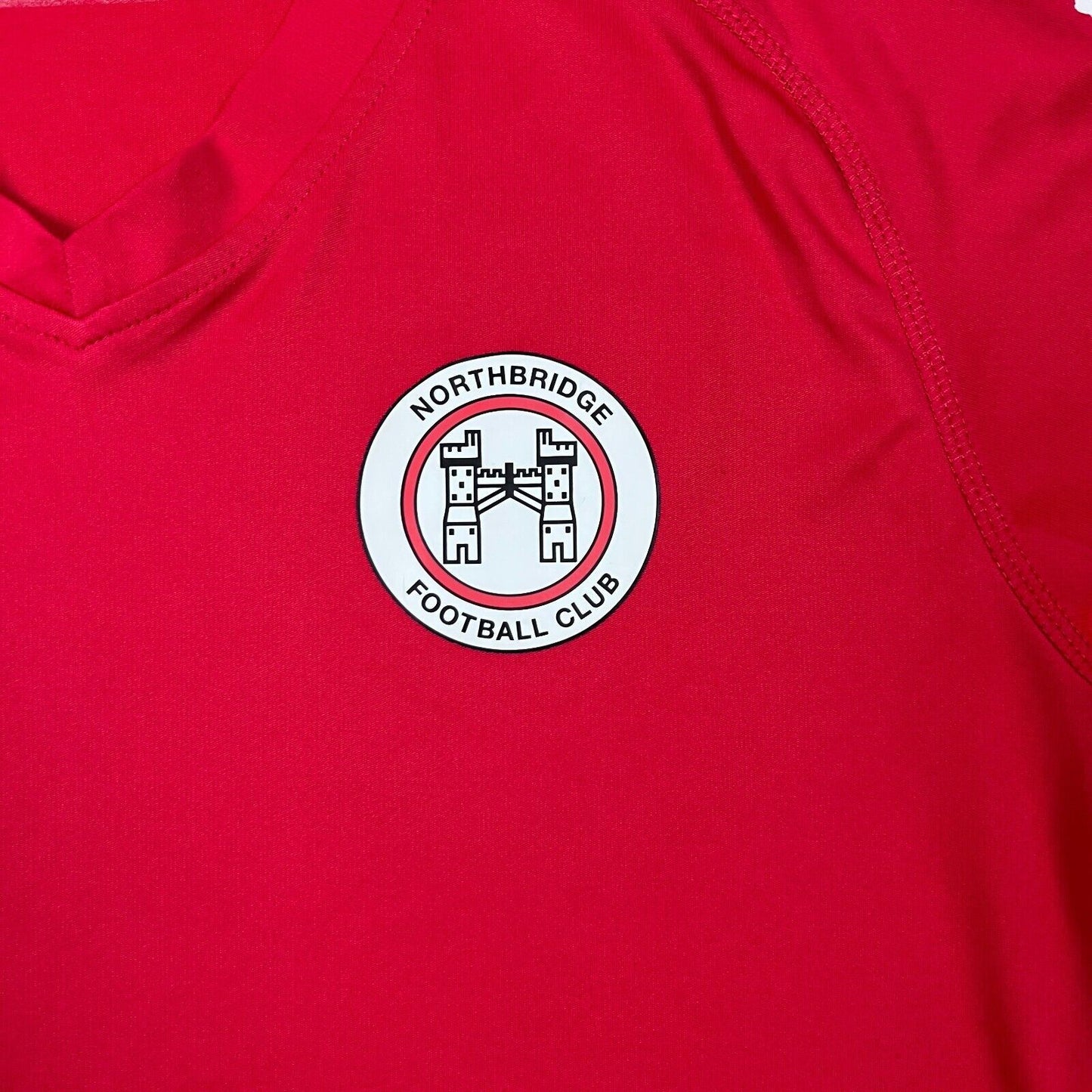 Kappa Northbridge Football Club Mens Red Soccer Jersey Size Small