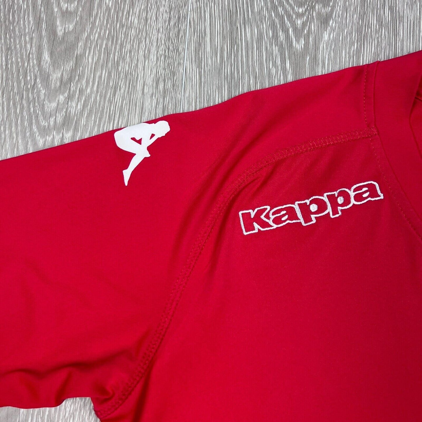 Kappa Northbridge Football Club Mens Red Soccer Jersey Size Small