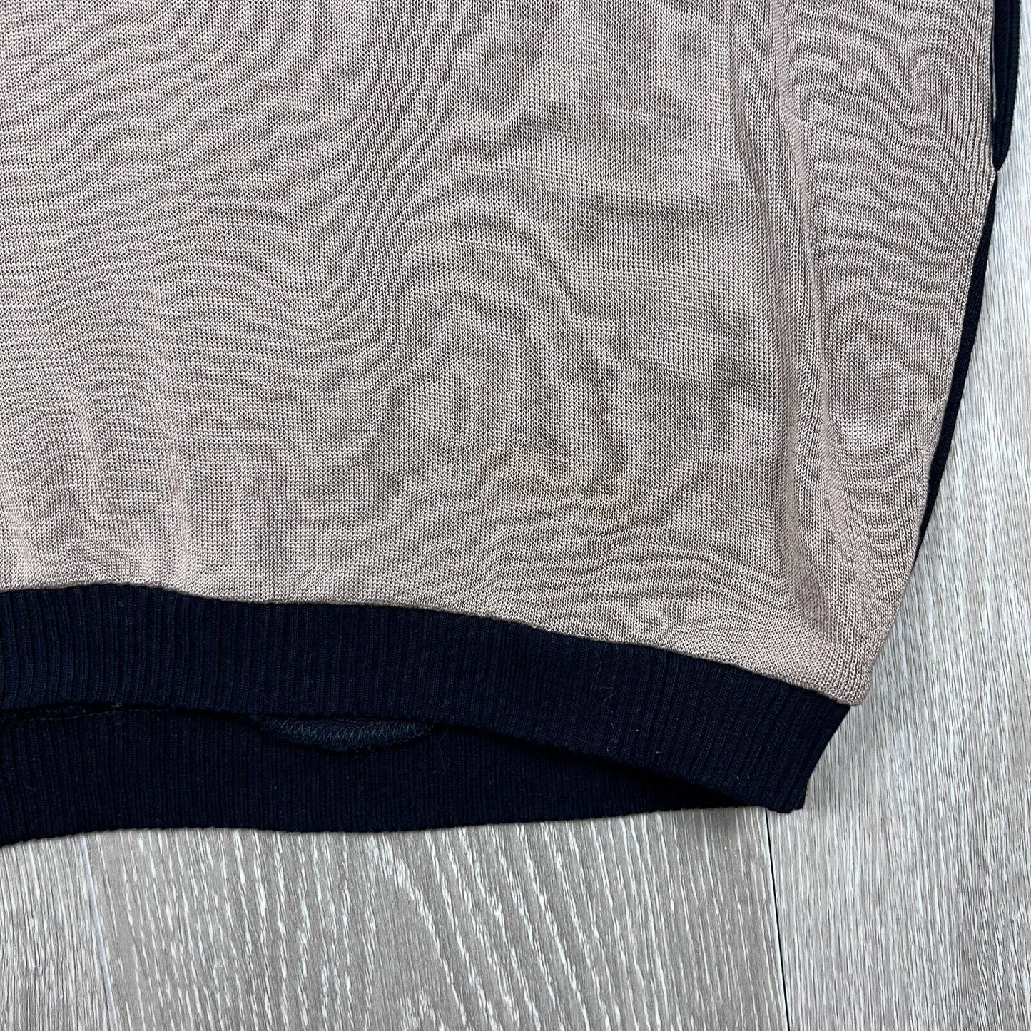Fendi Womens Sleeveless Black Knitted Top Size M