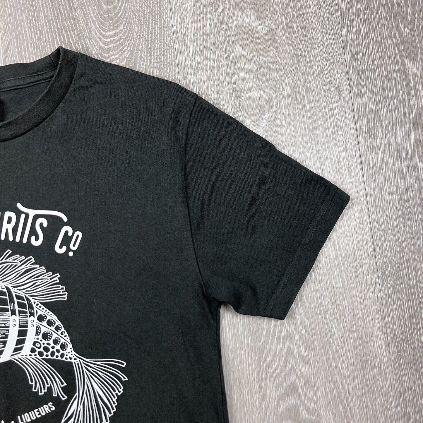 Manly Spirits Co. Unisex Charcoal T-Shirt Size Small