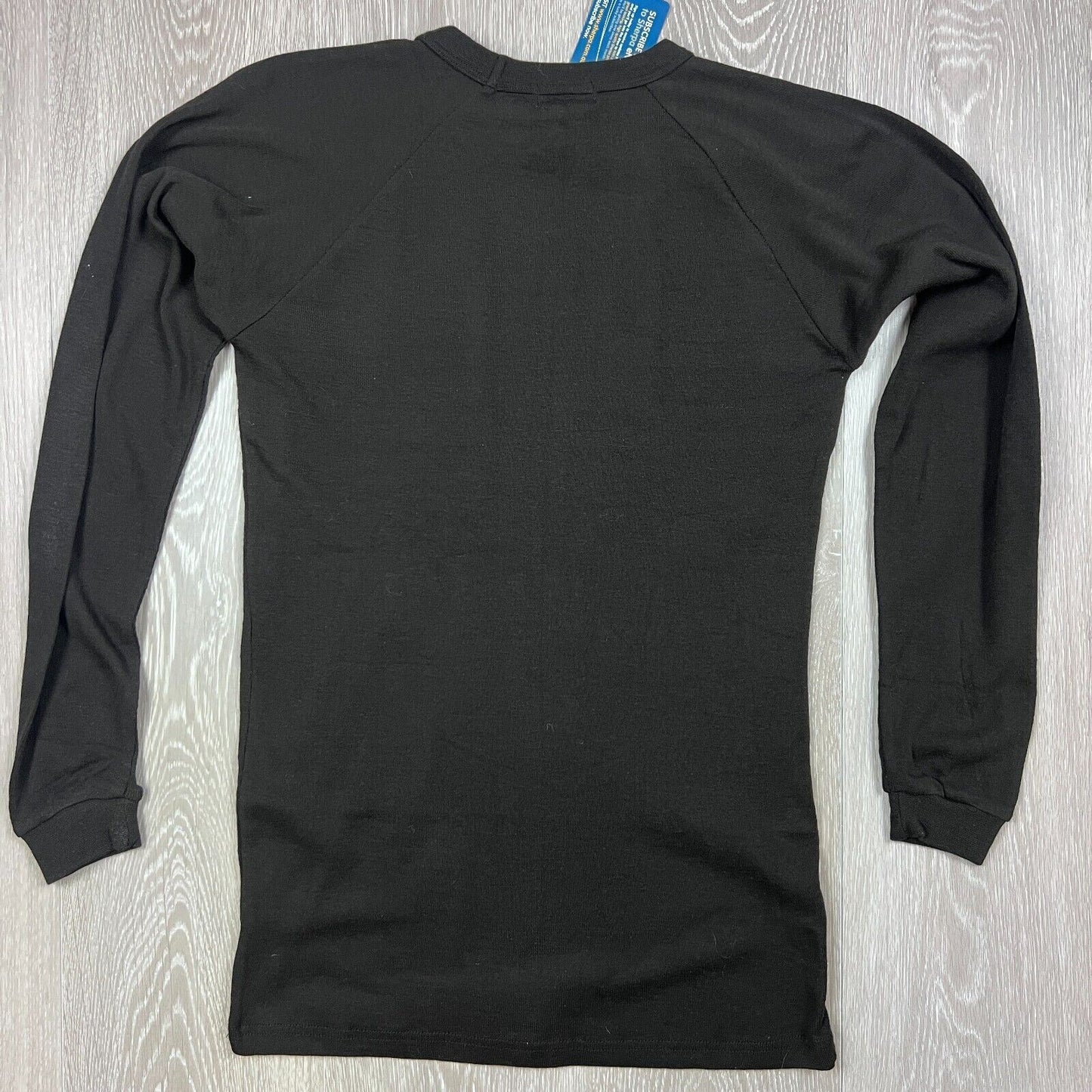 Sherpa Unisex Black Thermal Under Shirt Size Large (New)