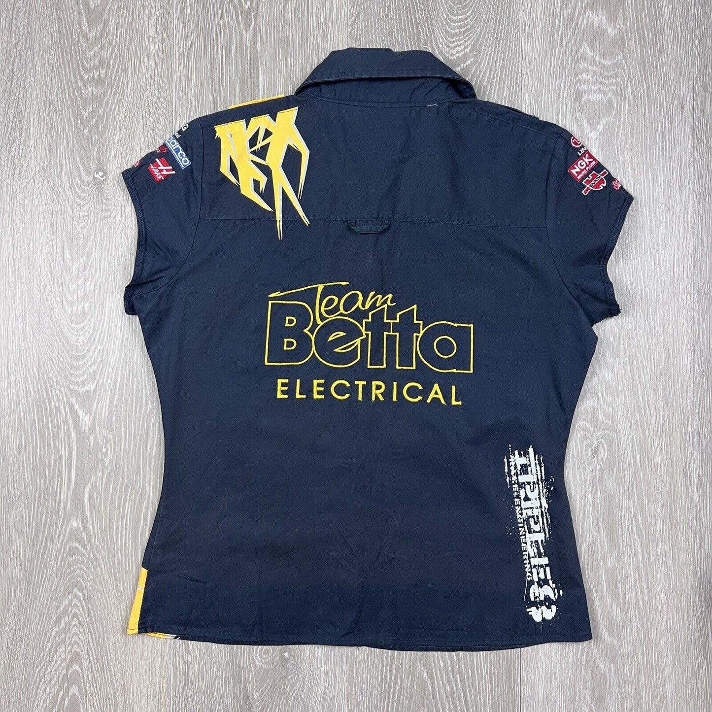 Triple Eight Team Betta Electrical Ford Womens Button Up Shirt Size M