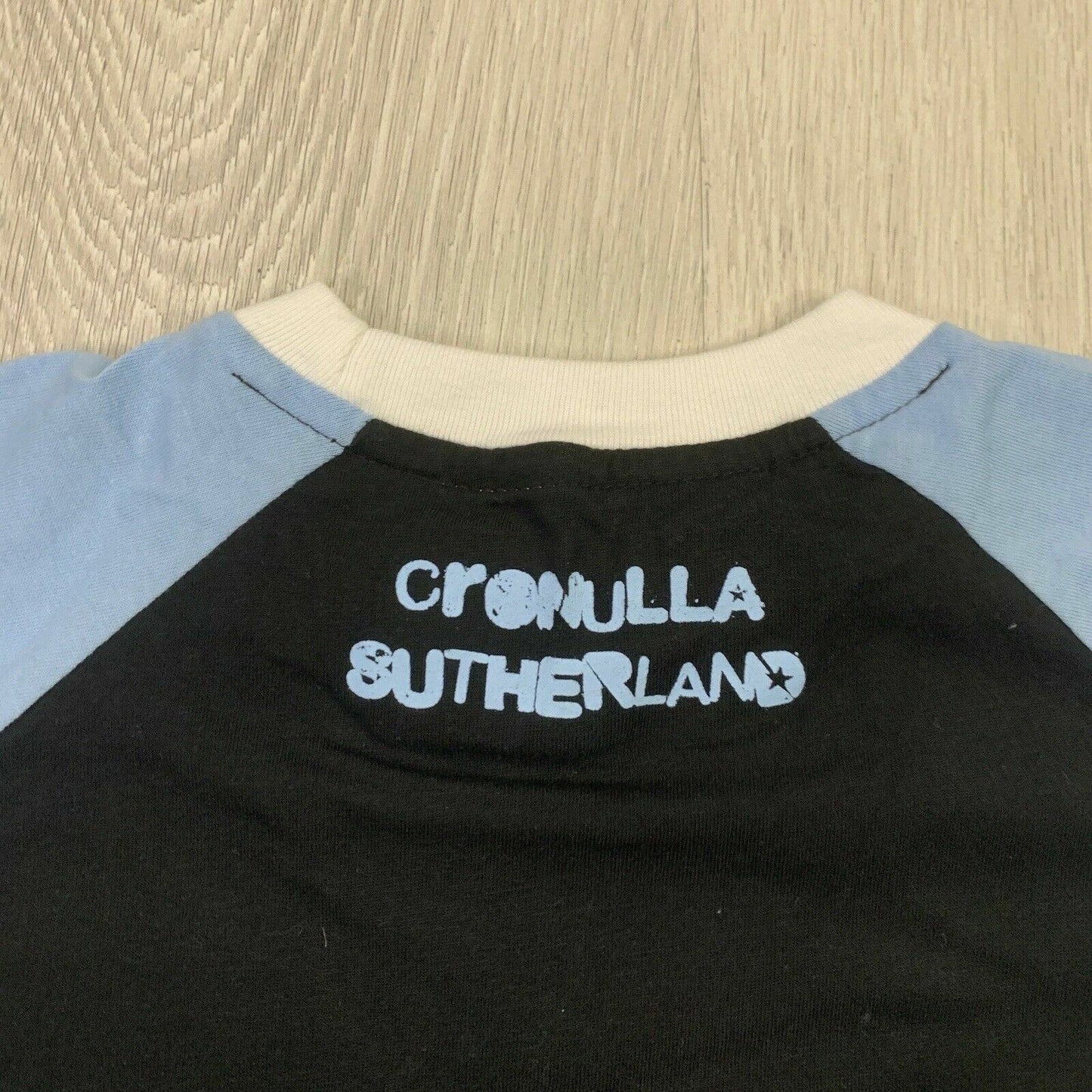 Classic NRL Supporter Cronulla Sharks Boys T-Shirt Size 12 Years