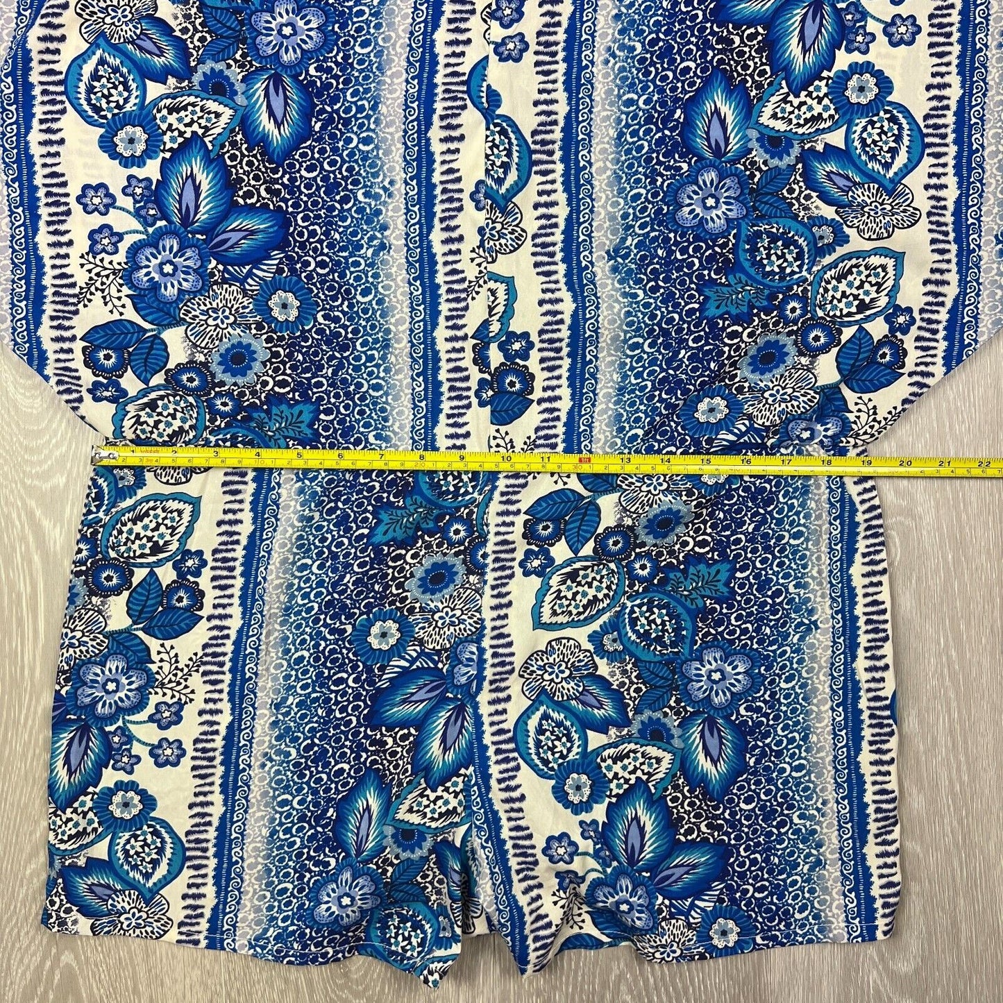 Boohoo Womens Blue playsuit Size 8