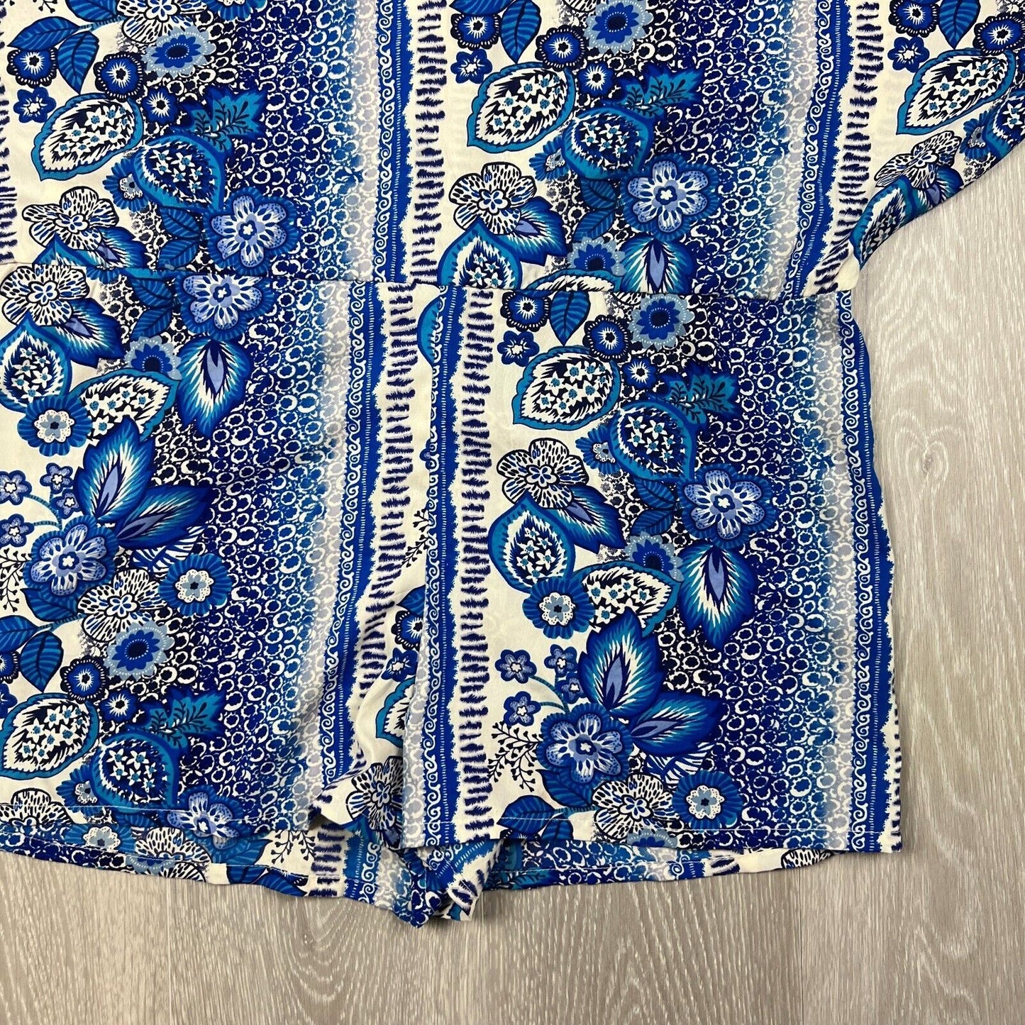 Boohoo Womens Blue playsuit Size 8