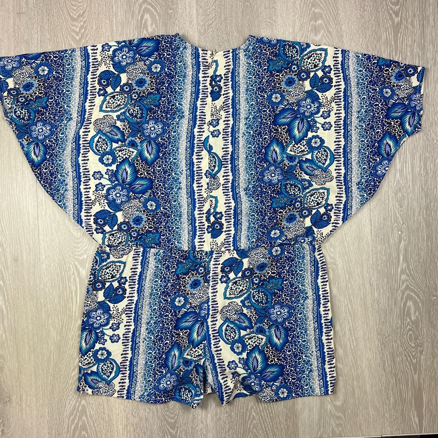 Boohoo Womens Blue playsuit Size 8