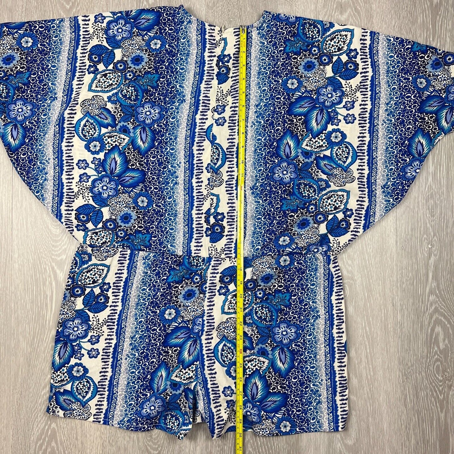 Boohoo Womens Blue playsuit Size 8