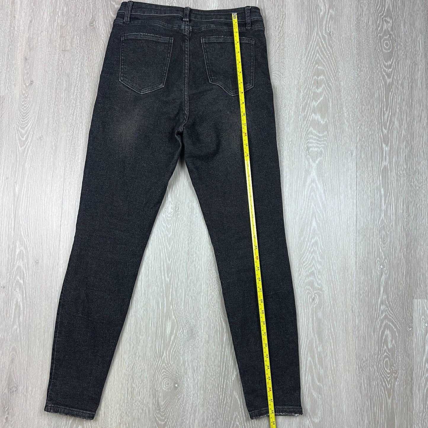 Supre Denim Womens Black Skinny Jeans Size 14