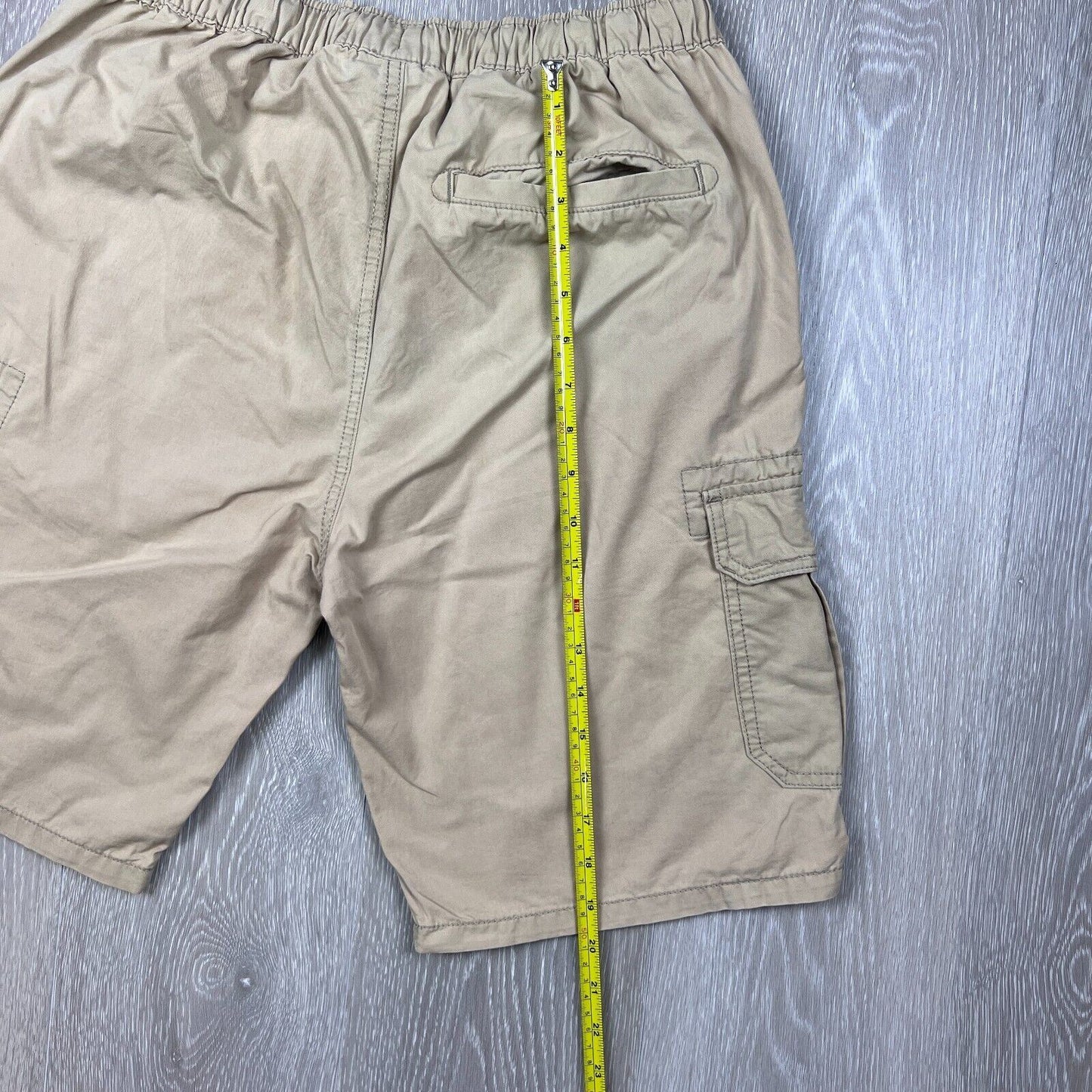 Emerson Mens Beige Cargo Shorts Size Medium