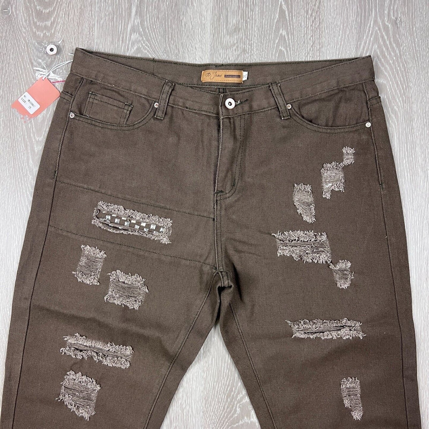 OB Jeans Womens Brown Jeans Size 2L (New)