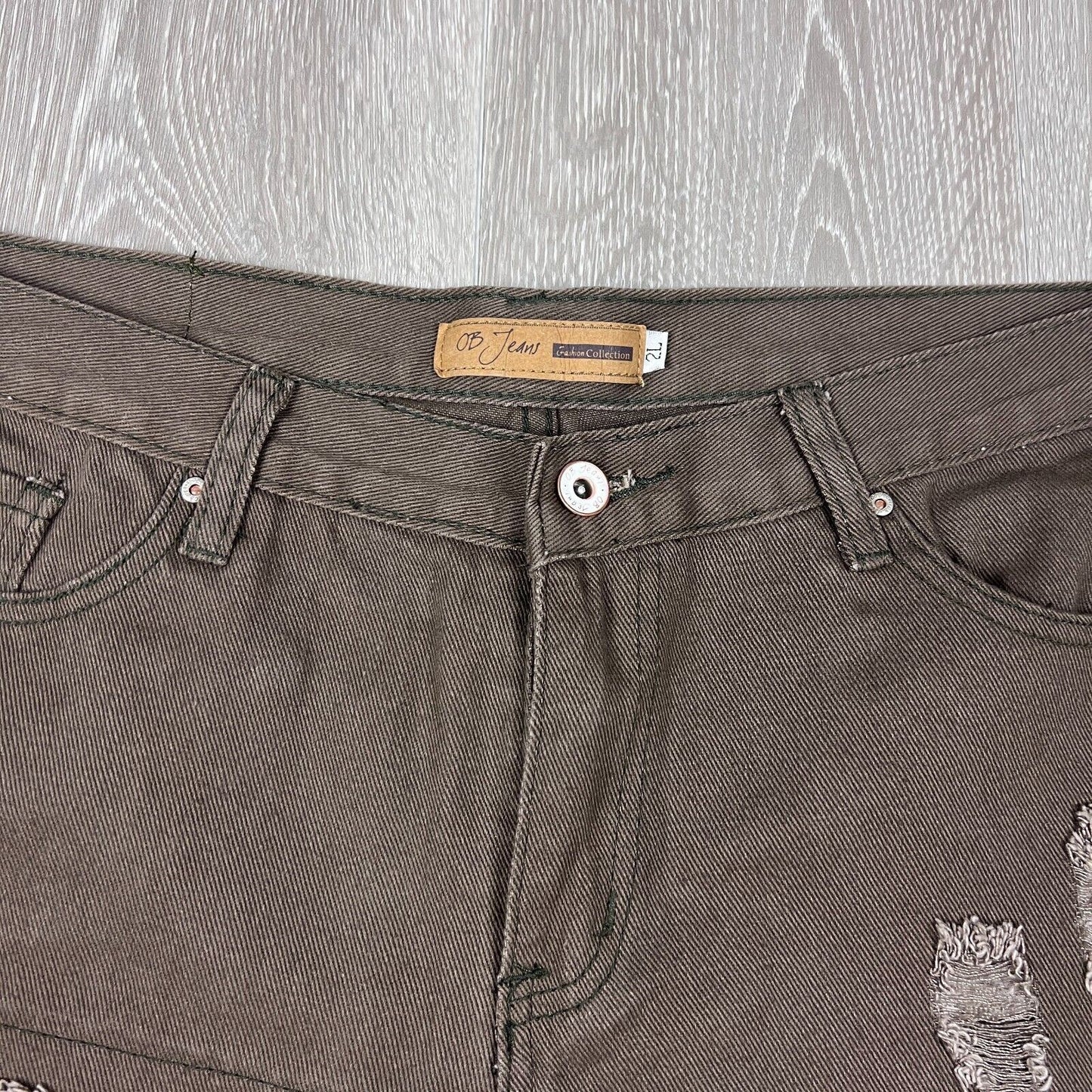 OB Jeans Womens Brown Jeans Size 2L (New)