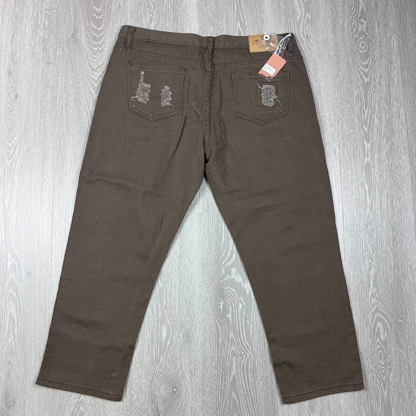 OB Jeans Womens Brown Jeans Size 2L (New)