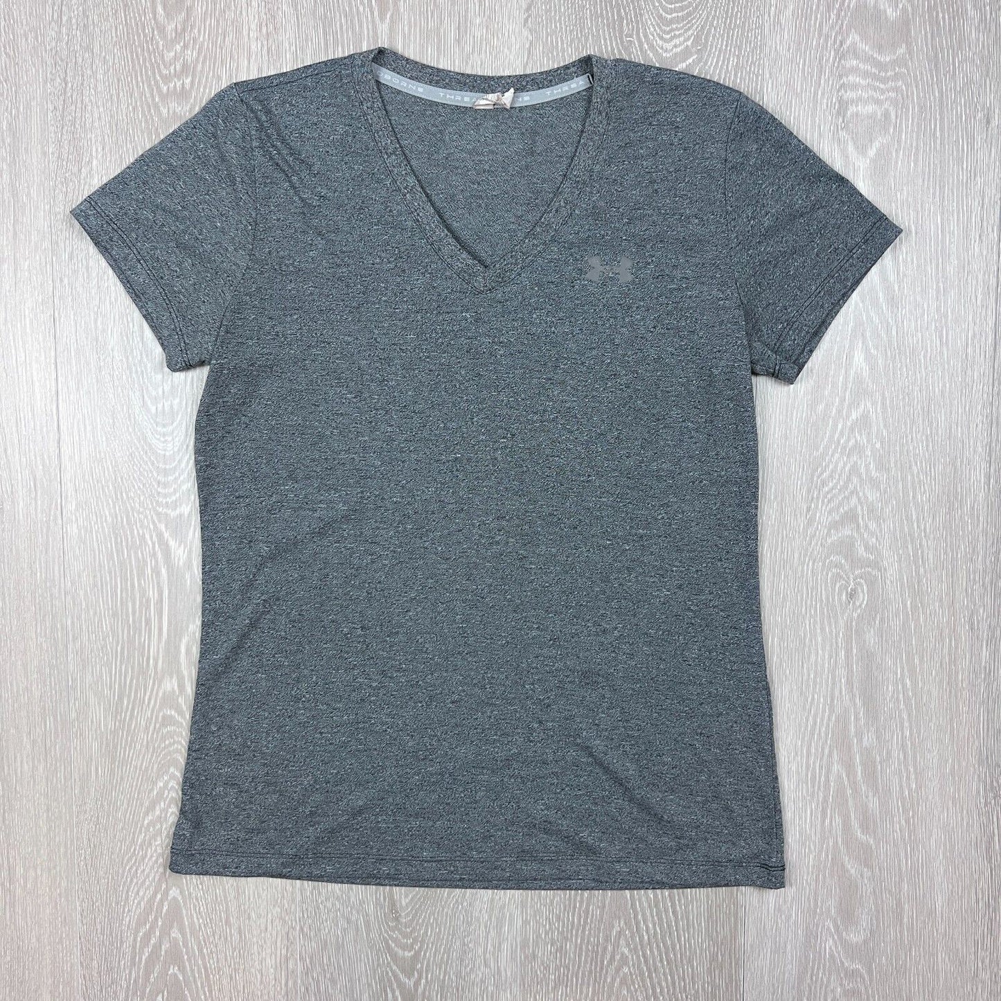 Under Armour Threadborne Womens Grey Shirt Size Small
