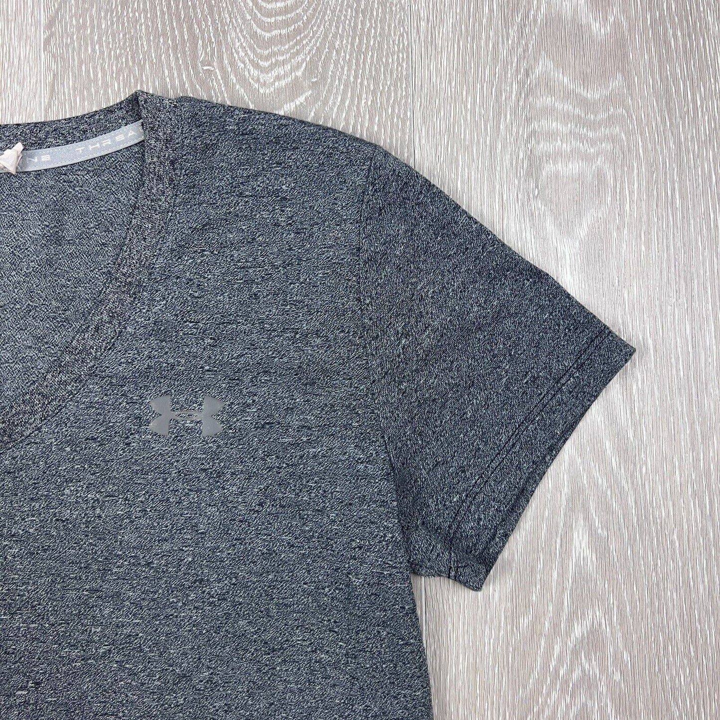 Under Armour Threadborne Womens Grey Shirt Size Small