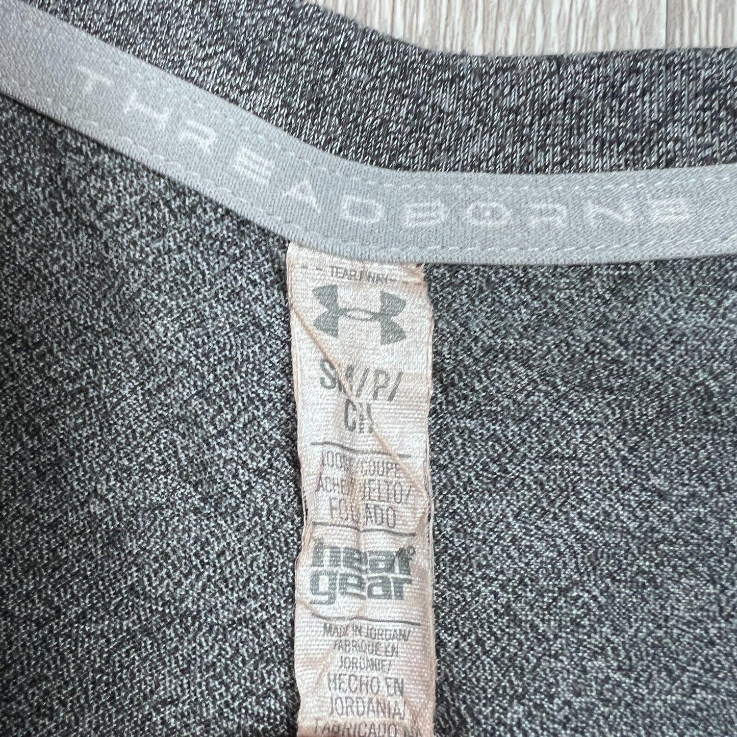 Under Armour Threadborne Womens Grey Shirt Size Small