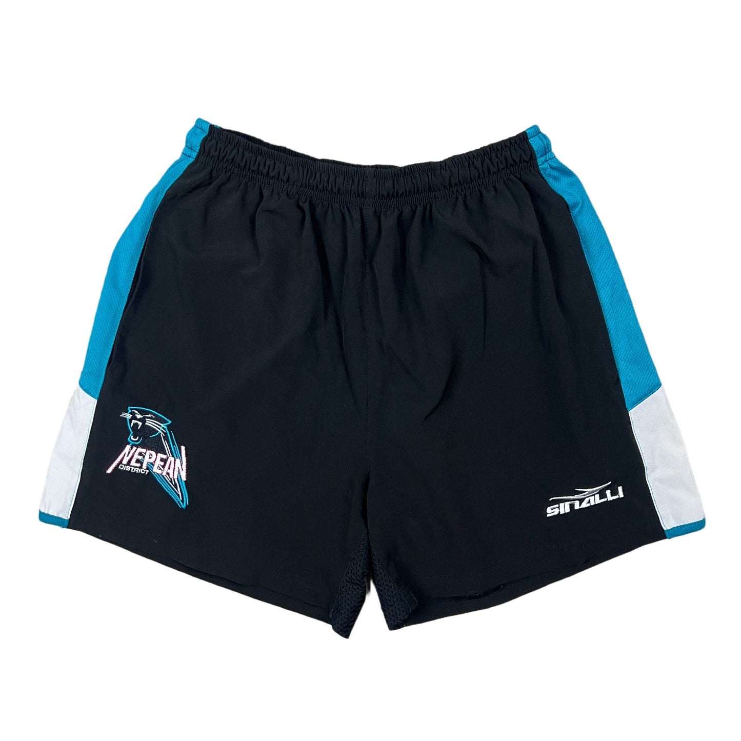 Sinalli Nepean District Black Rugby League Shorts Size Small