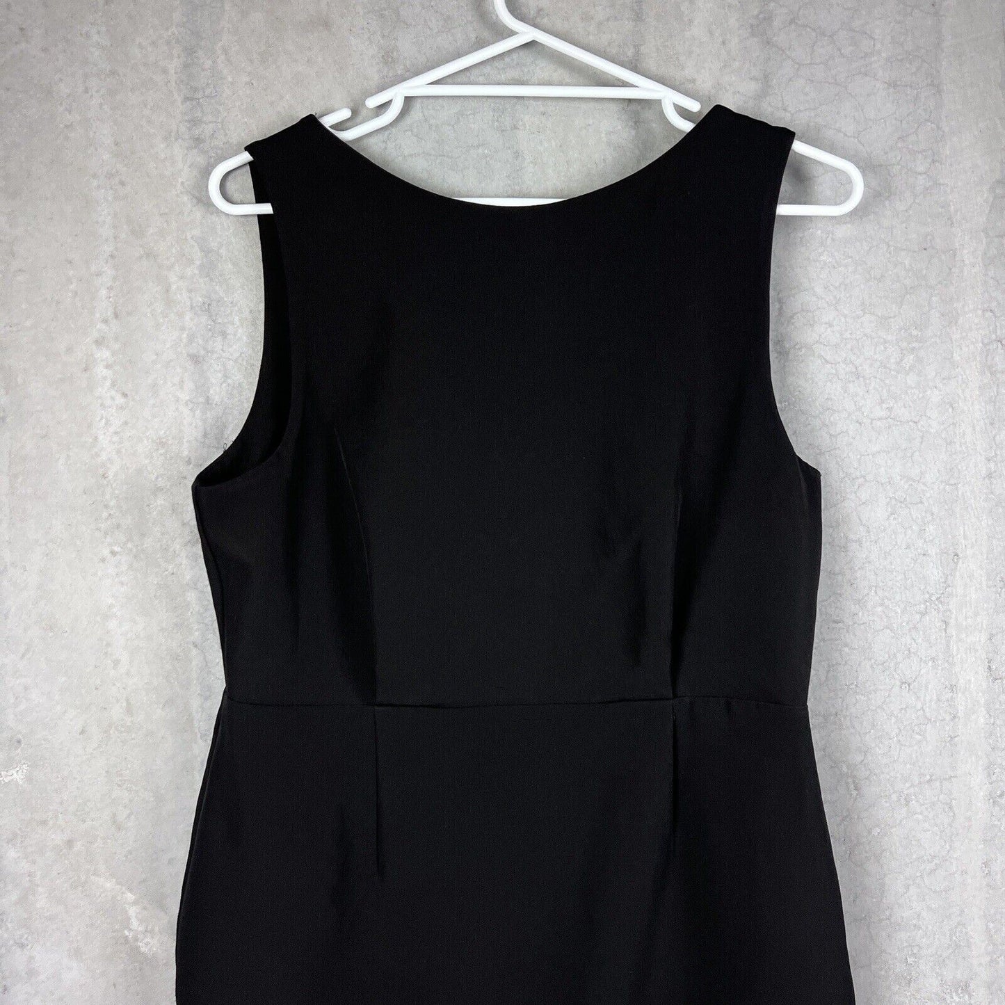 New Look Womens Black Shift Dress Size 14